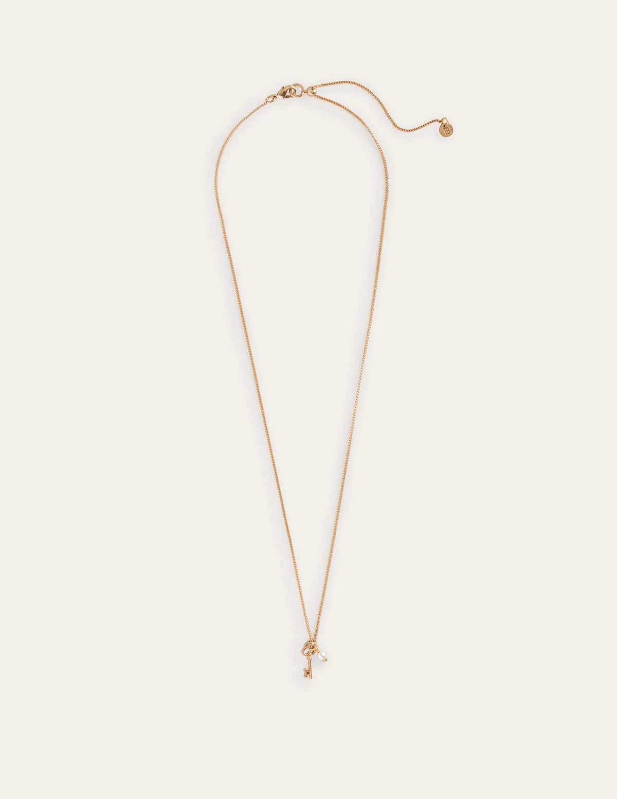 Charm Pendant Necklace-Key-2