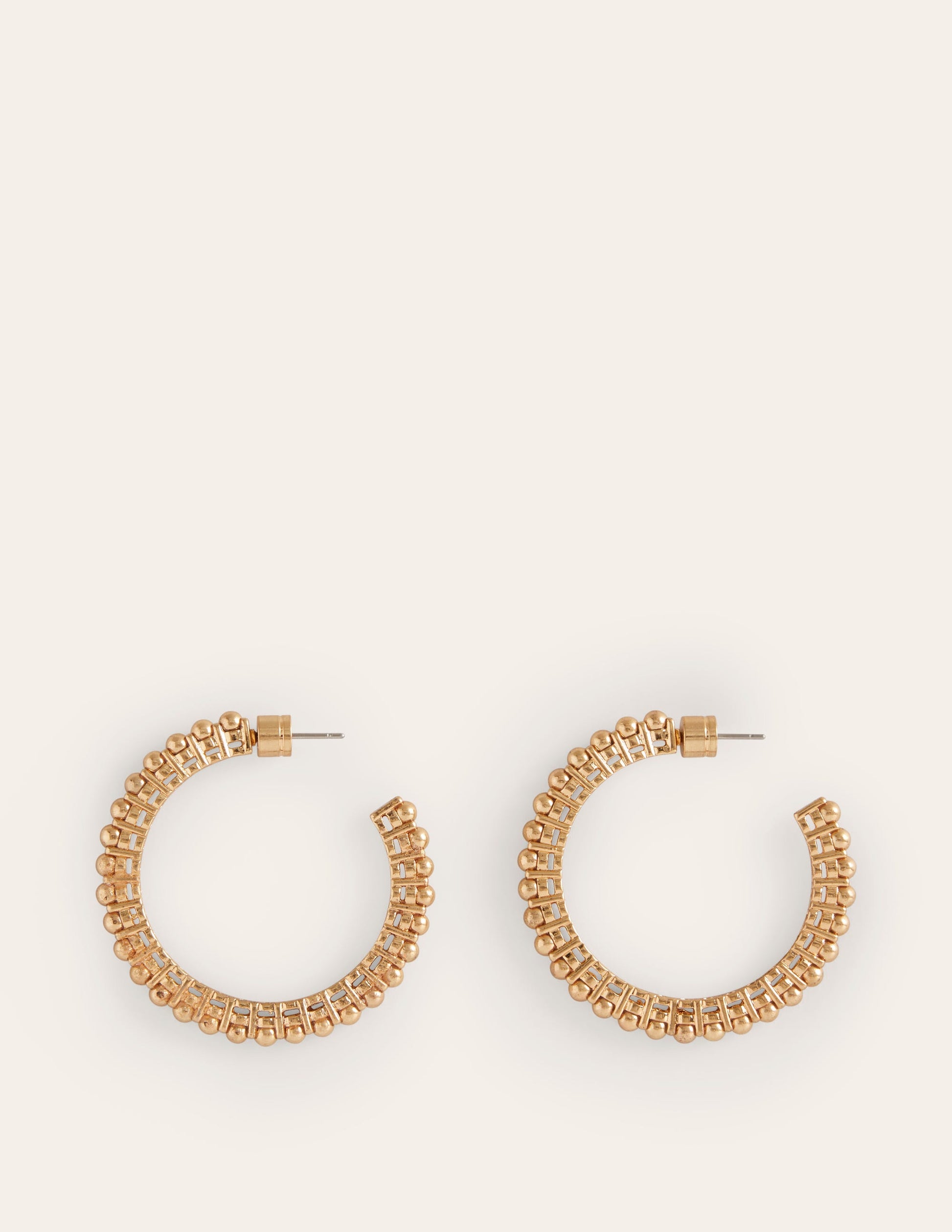 Double Ball Hoops-Gold-2