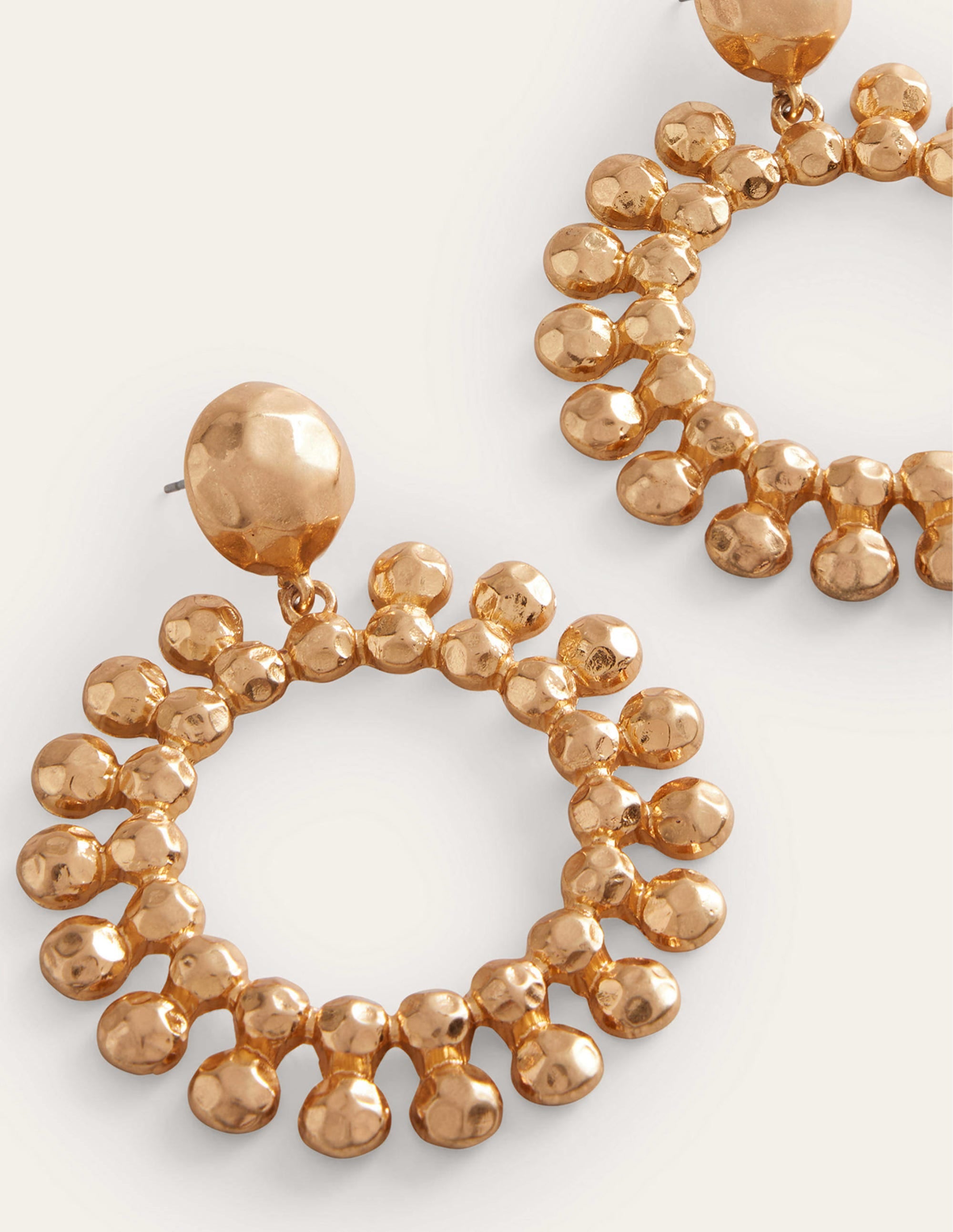 Statement Earrings-Gold - Image 4
