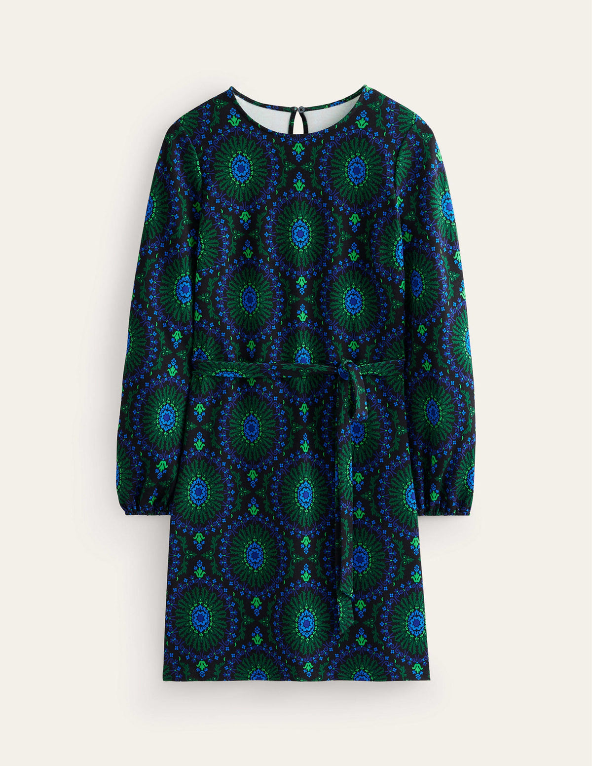 Violet Ponte Shift Dress-Black, Artizian Geo - Image 6