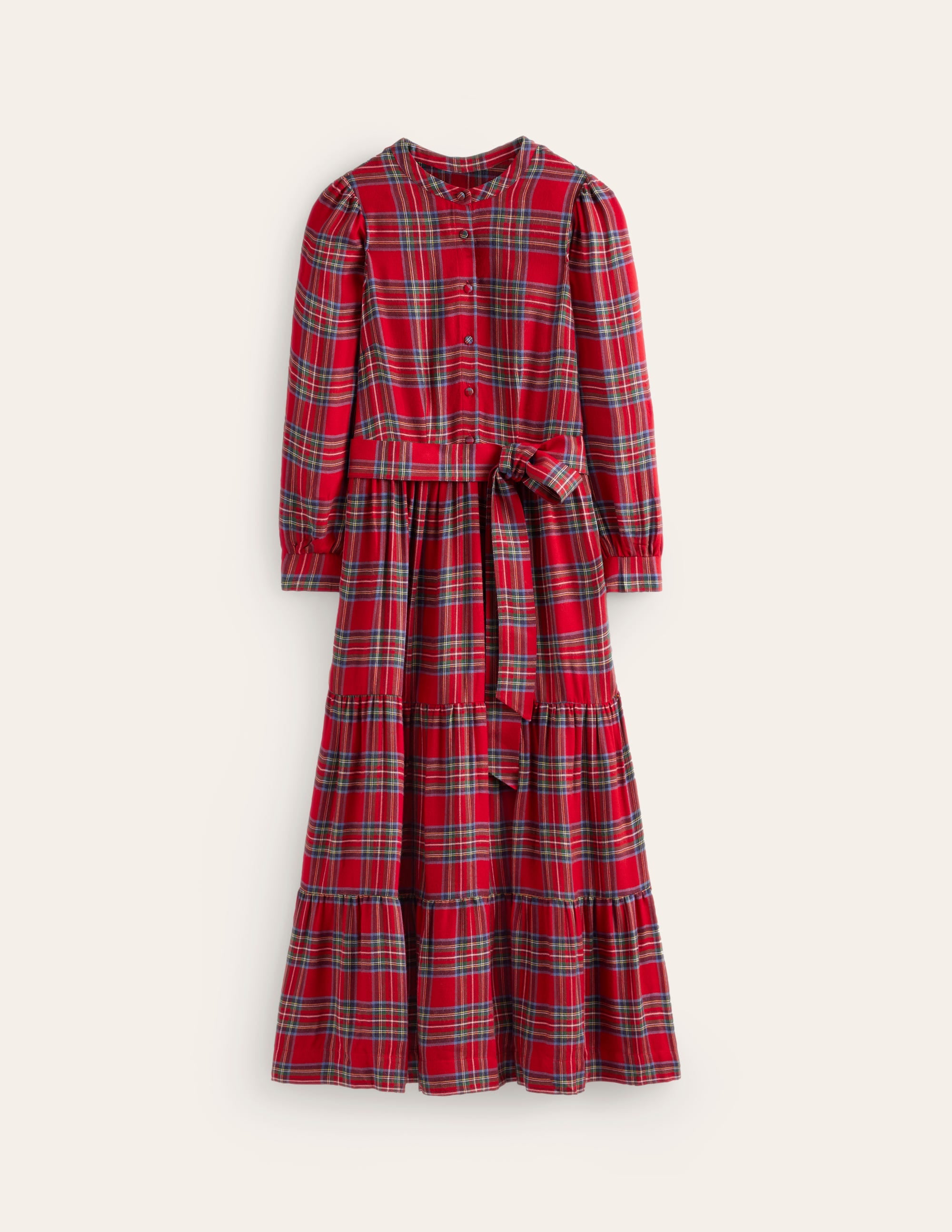 Tartan Maxi Dress-Check - Image 6
