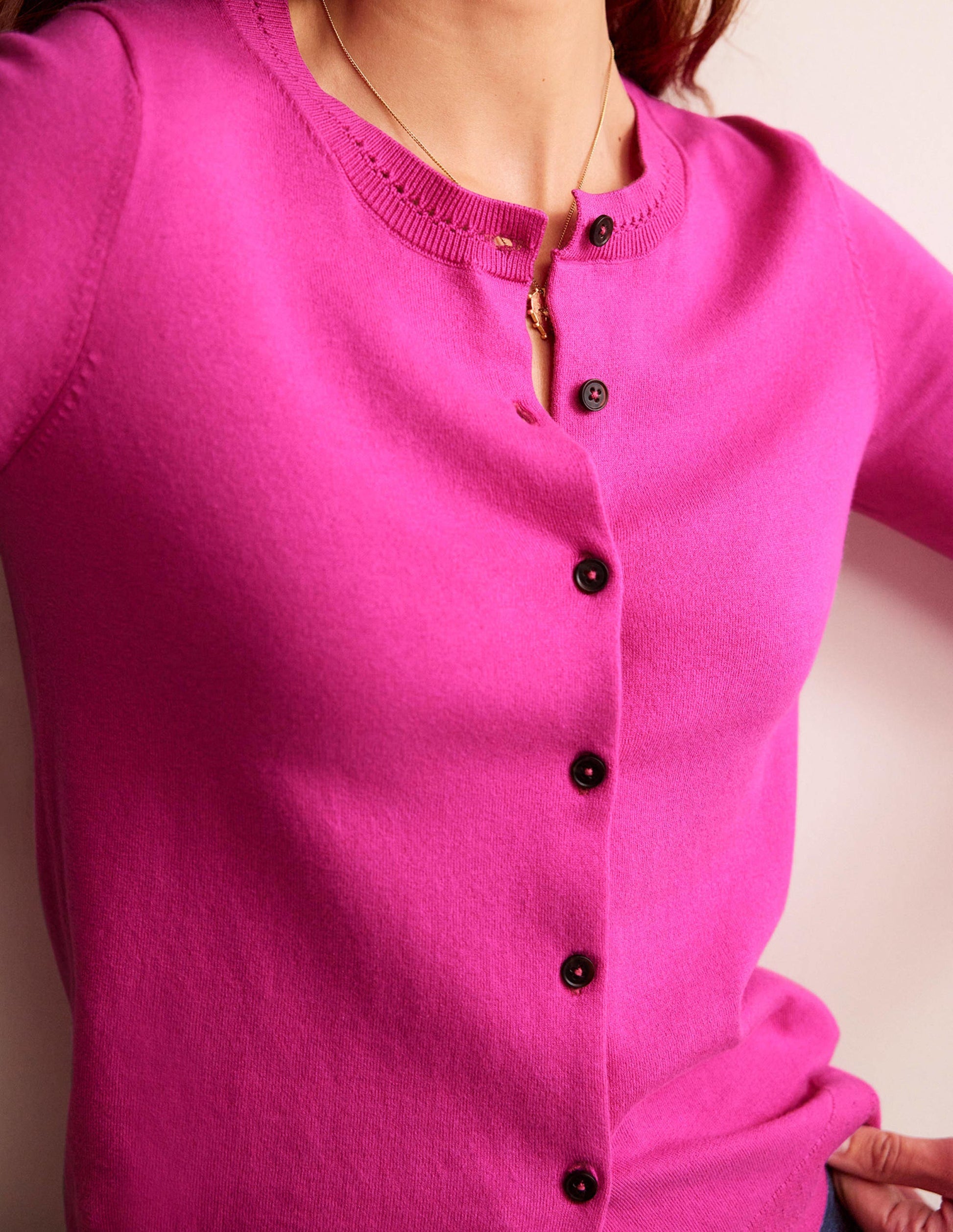 Catriona Cotton Cardigan-Rose Violet-2