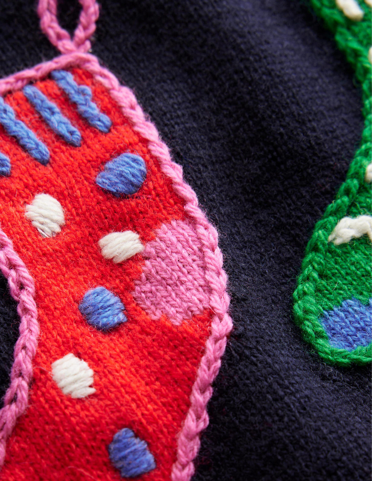Festive Embroidered Sweater-Navy, Stuff It - Image 6
