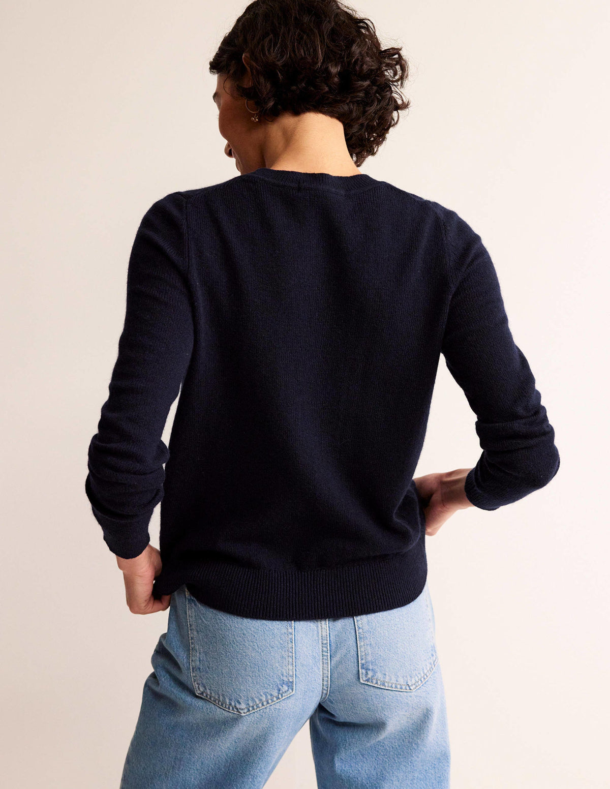 Festive Embroidered Sweater-Navy, Stuff It - Image 3