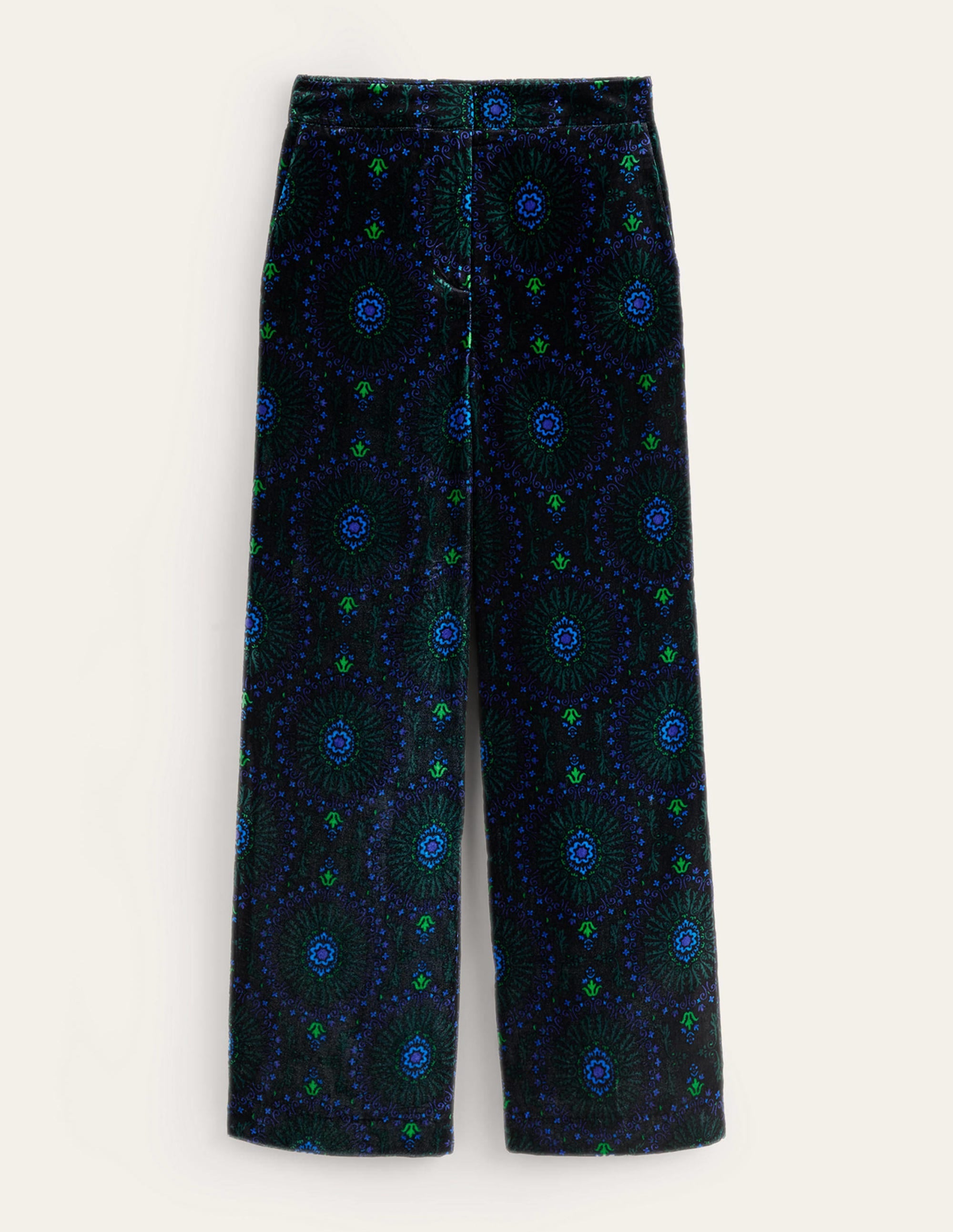 Westbourne Velvet Pants-Black, Artizian Geo - Image 6