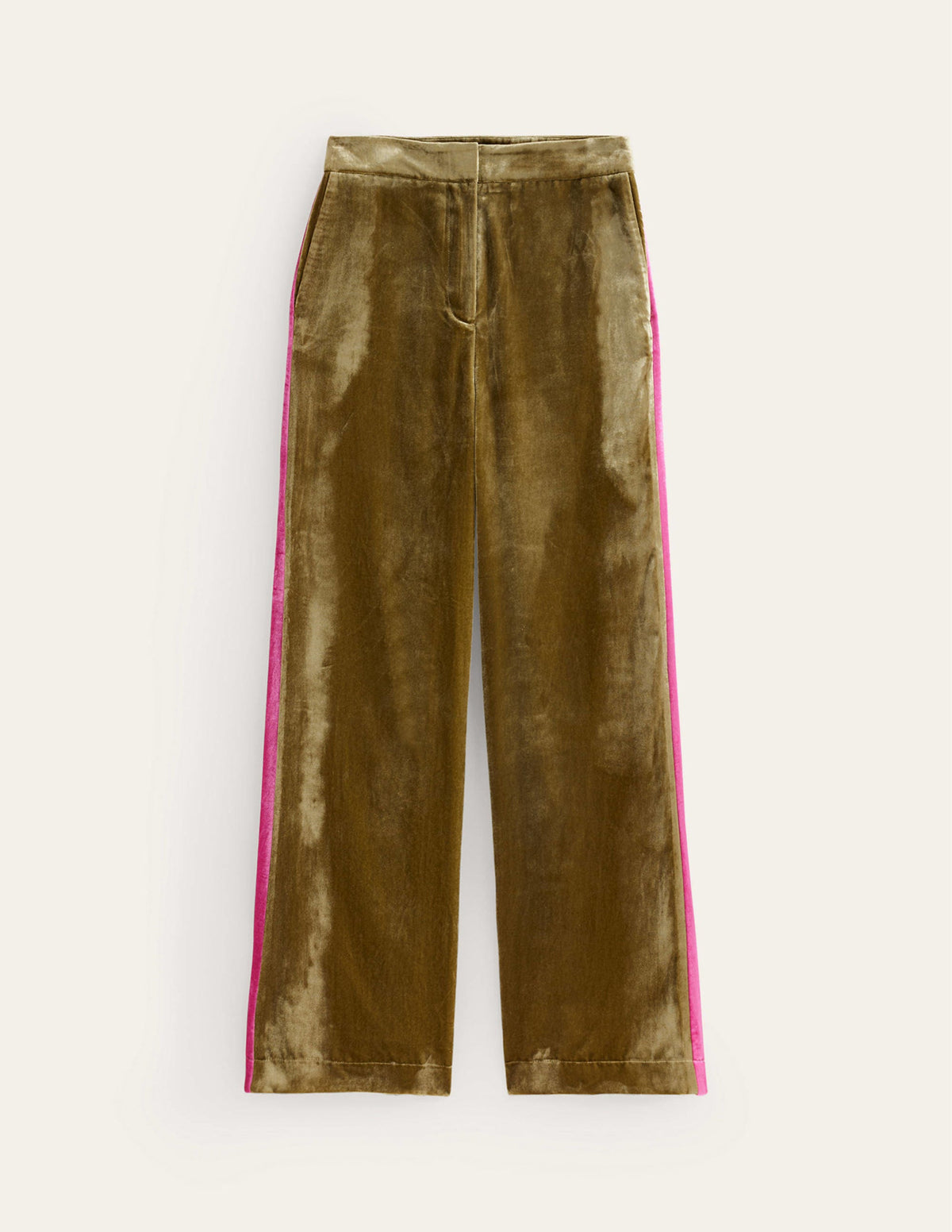 Westbourne Velvet Pants-Khaki-6