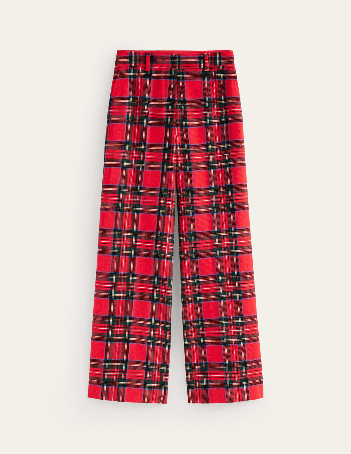 Westbourne Check Pants-Red Tartan Check - Image 6