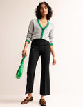 Ponte Pull on Kick Flare-Black
