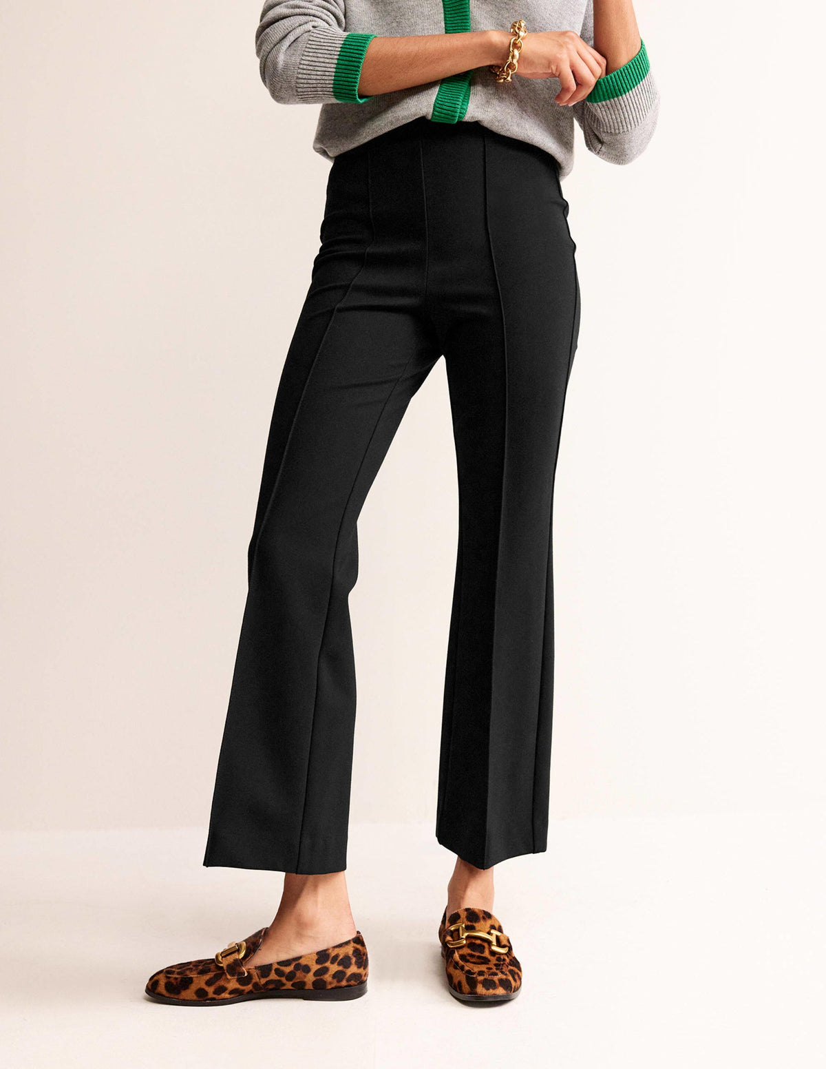 Ponte Pull on Kick Flare-Black - Image 4