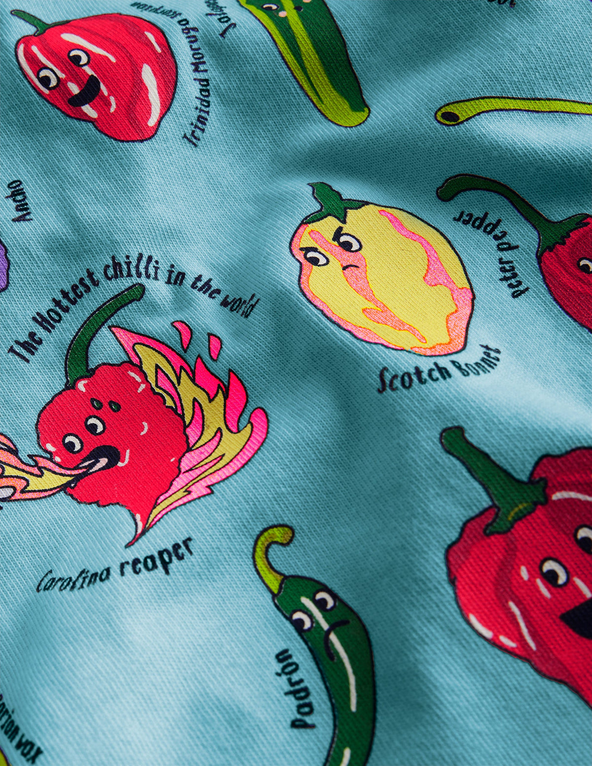 Fun Food T-shirt-Ice Cube Blue Chillis - Image 3