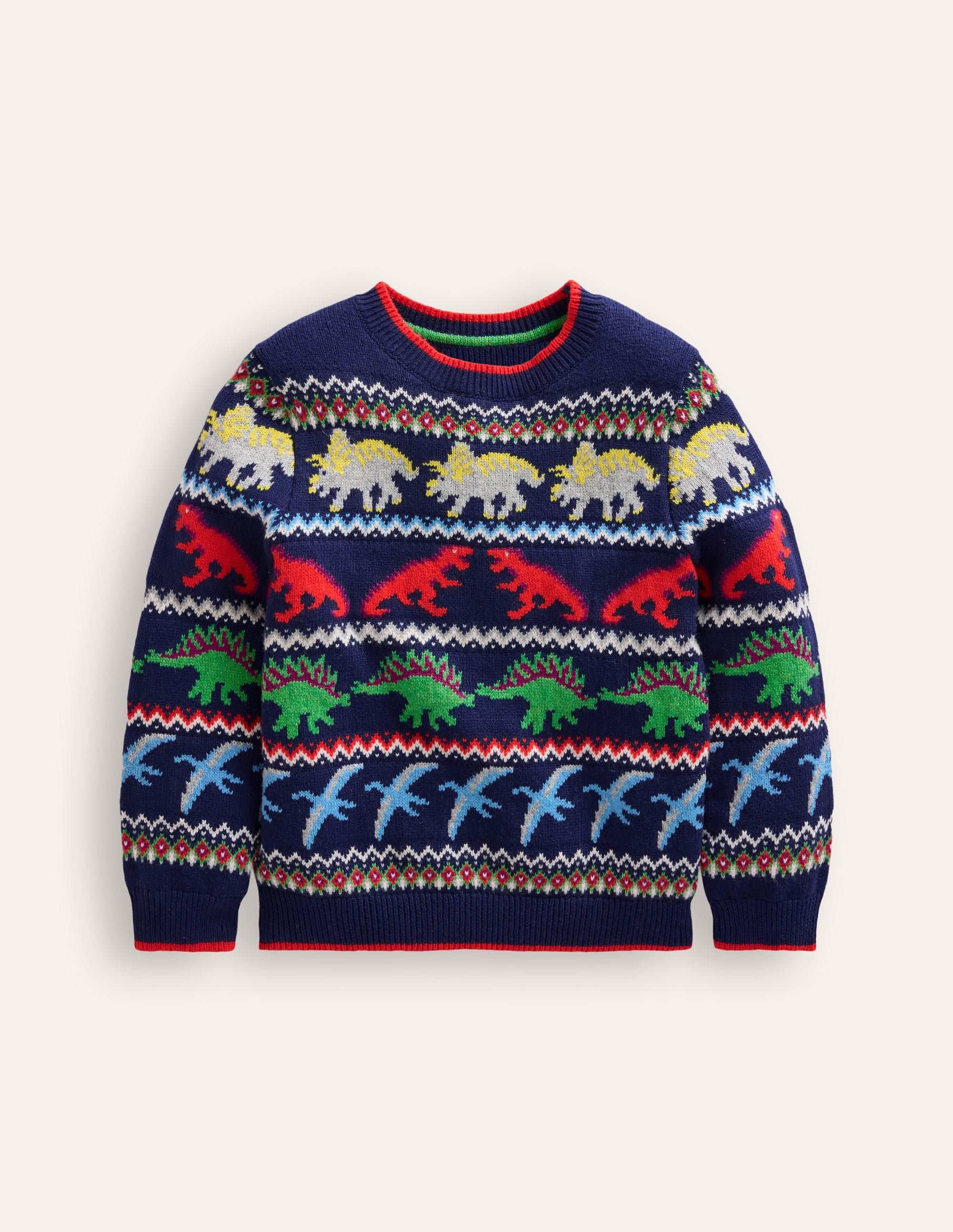Fair Isle Sweater-Starboard Blue - Image 1