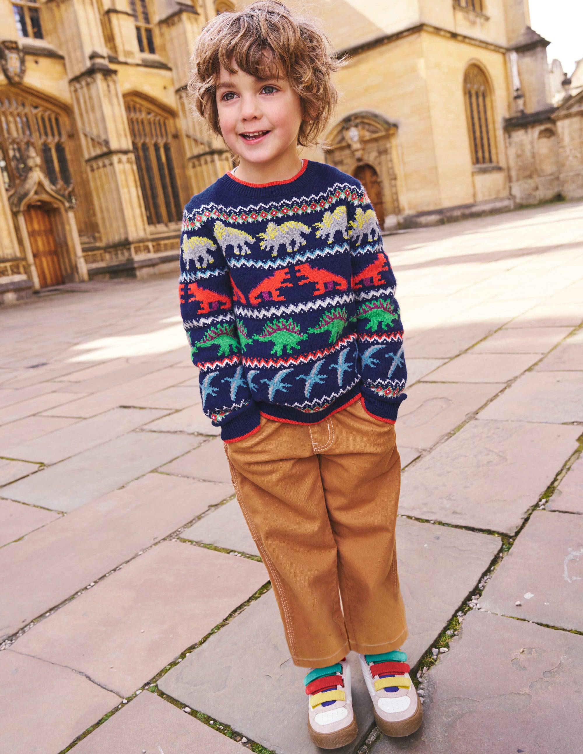 Fair Isle Sweater-Starboard Blue - Image 4