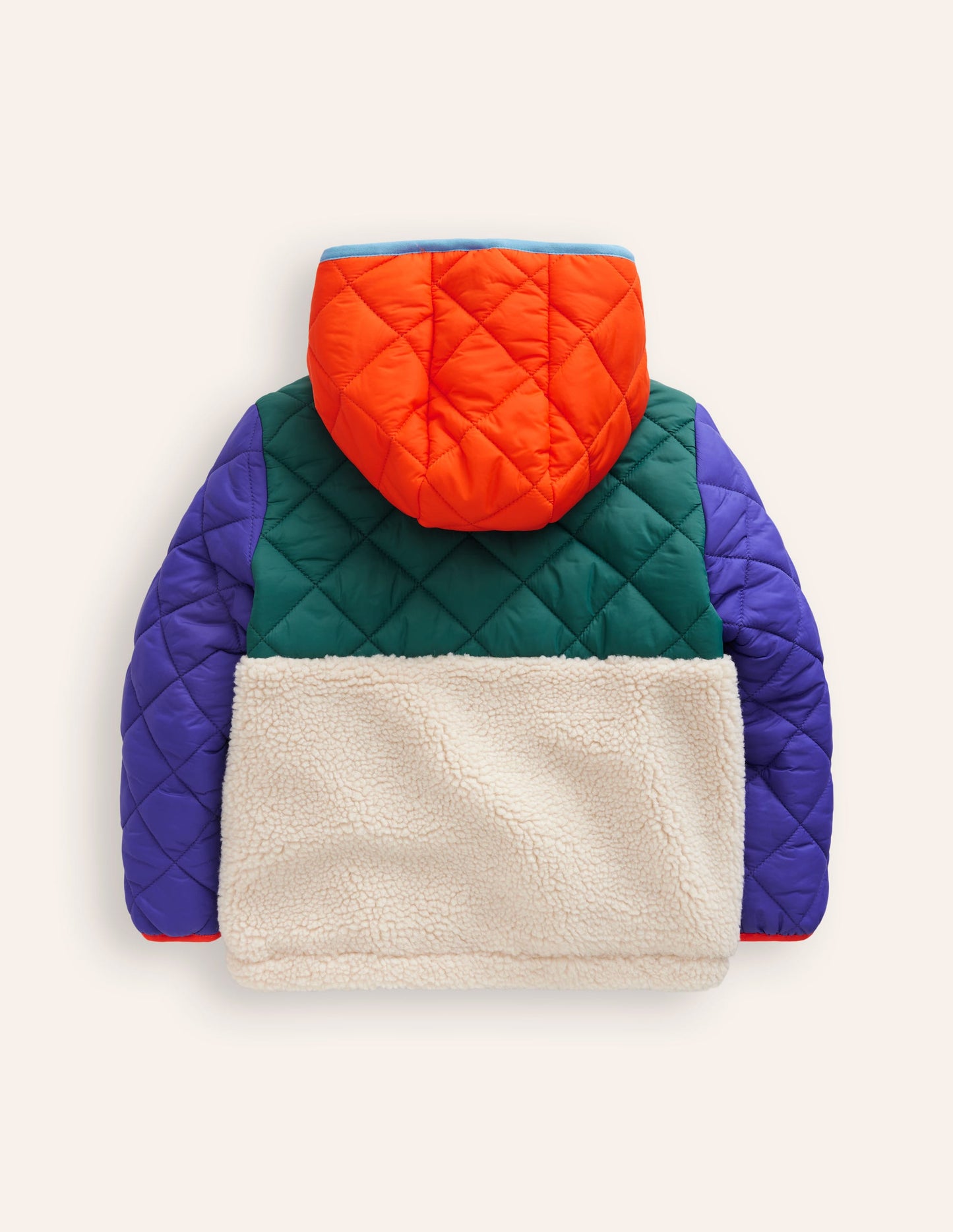 Borg Mix Jacket-Multi