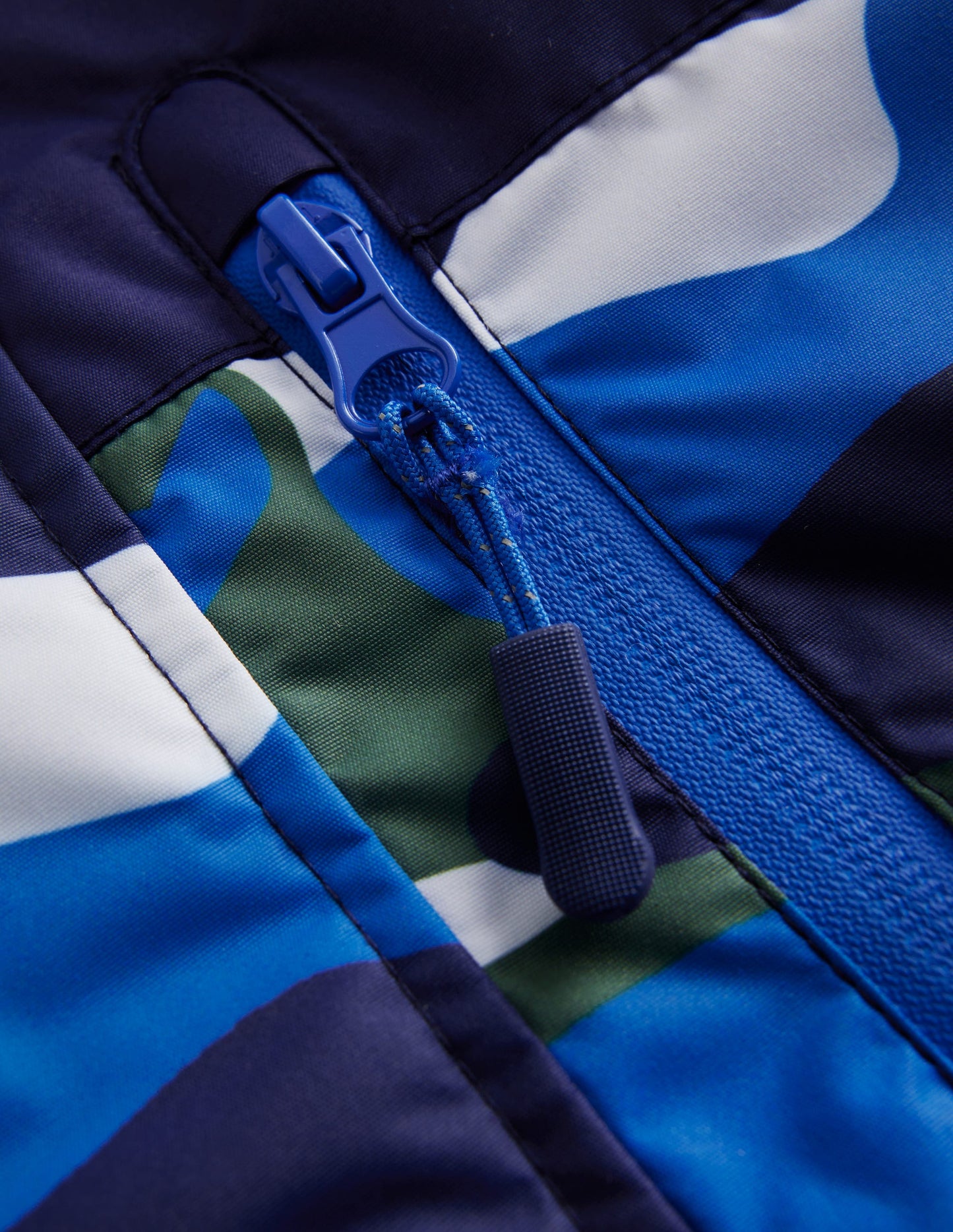 All-Weather Waterproof Coat-Greek Blue Camo