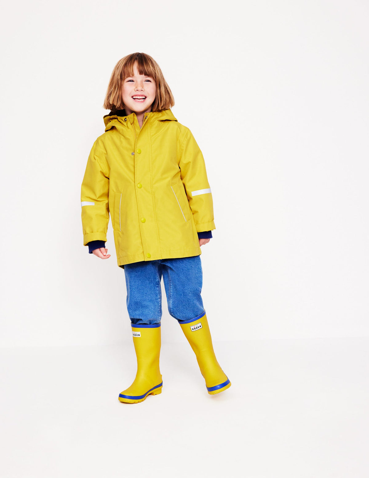Waterproof Fisherman's Jacket-Spicy Mustard - Image 6