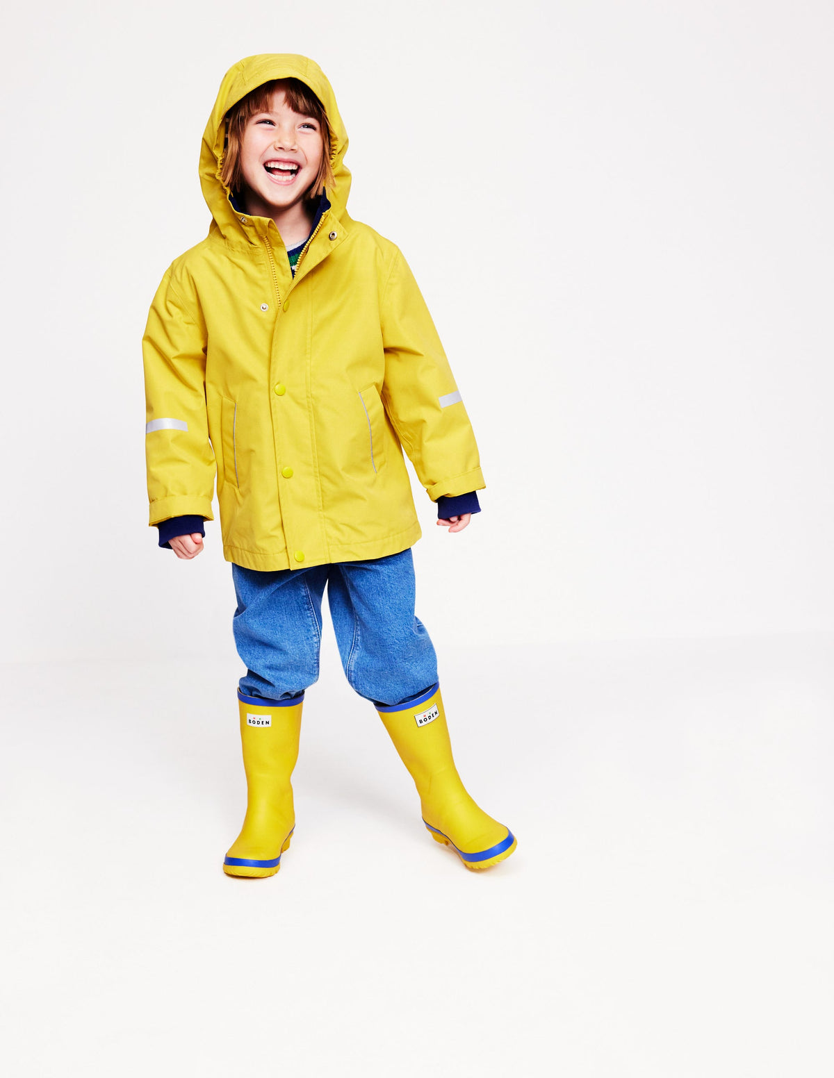 Waterproof Fisherman's Jacket-Spicy Mustard - Image 8