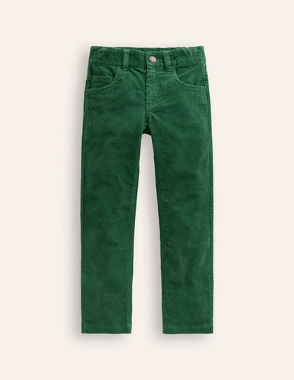 Classic Cord Pants-Ivy Green