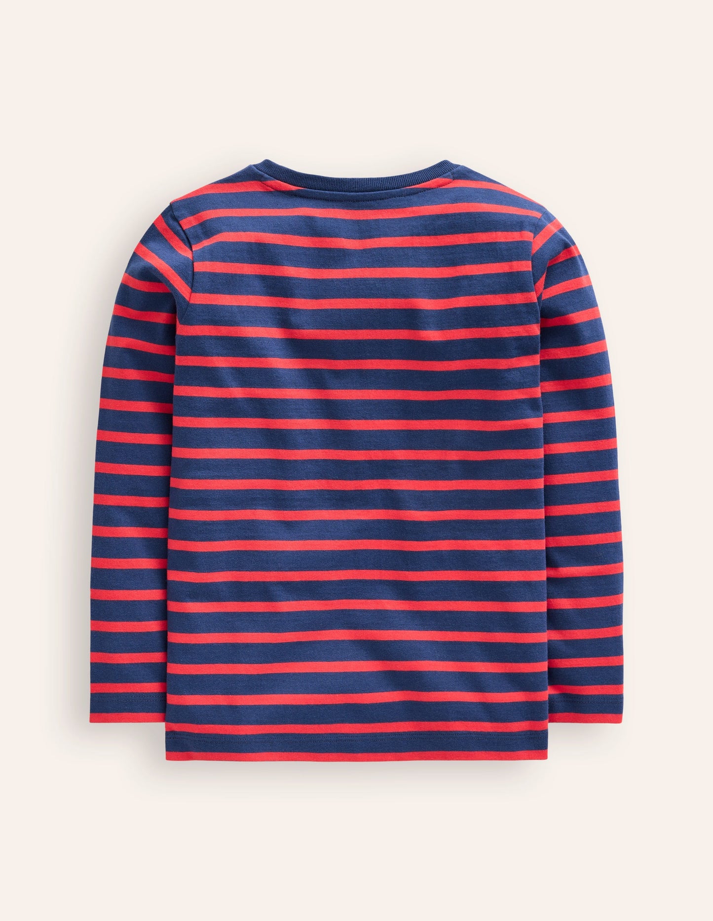 Everyday Breton T-Shirt-Starboard / Strawberry Tart