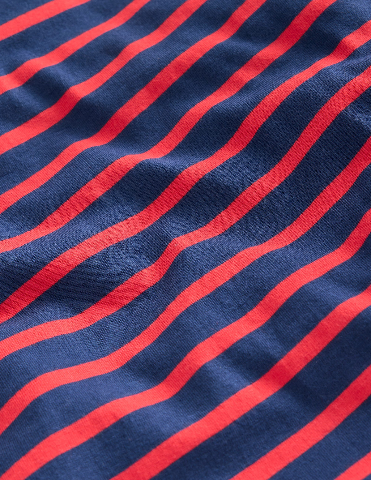 Everyday Breton T-Shirt-Starboard / Strawberry Tart - Image 3