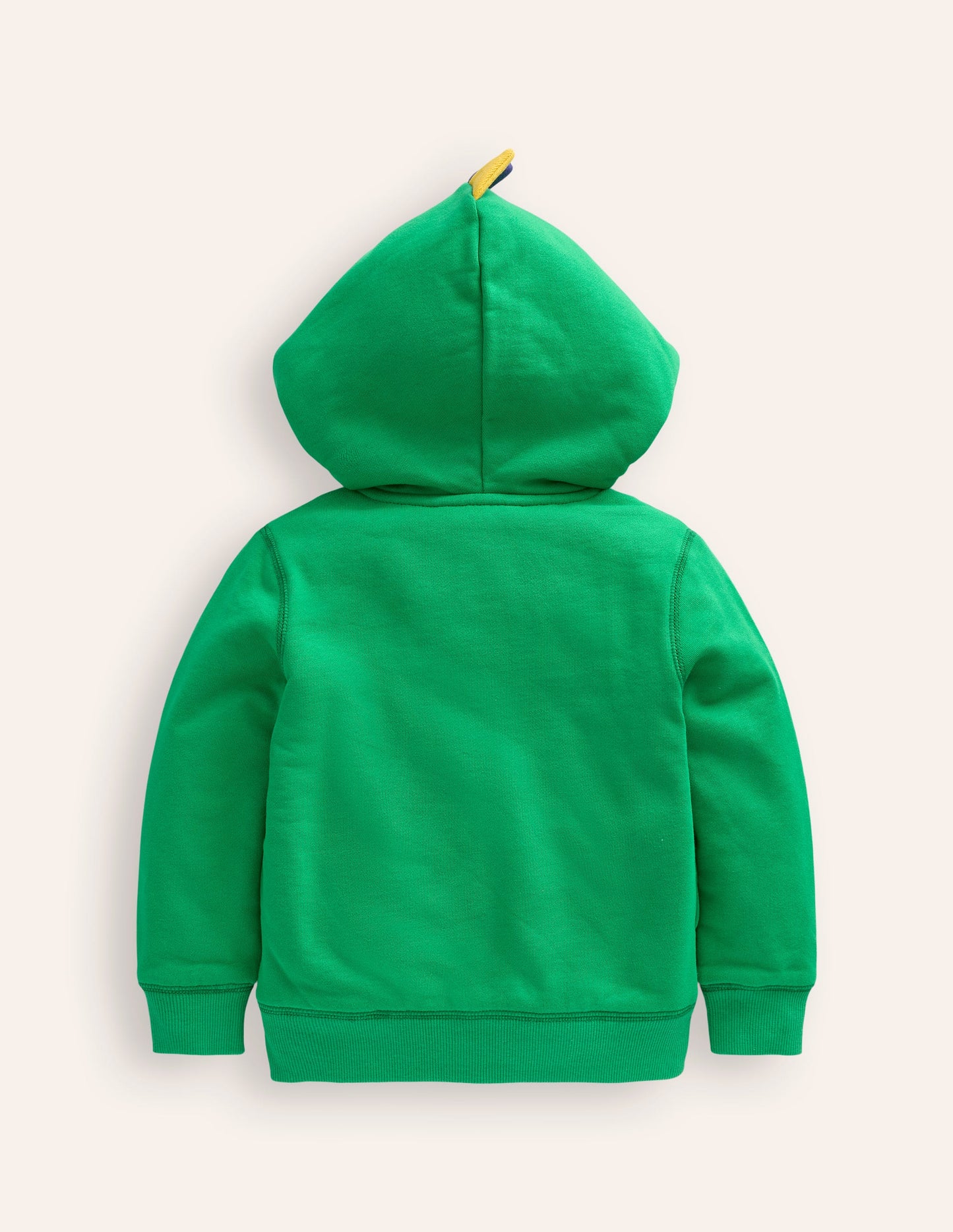 Shaggy-Lined Novelty Hoodie-Shamrock Green Dragon