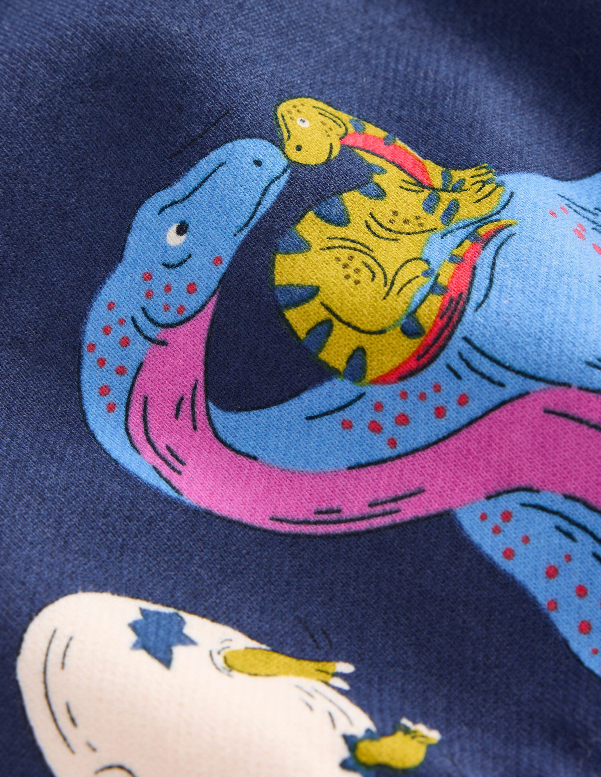Printed Sweatshirt-Multi Dino Family - Image 7
