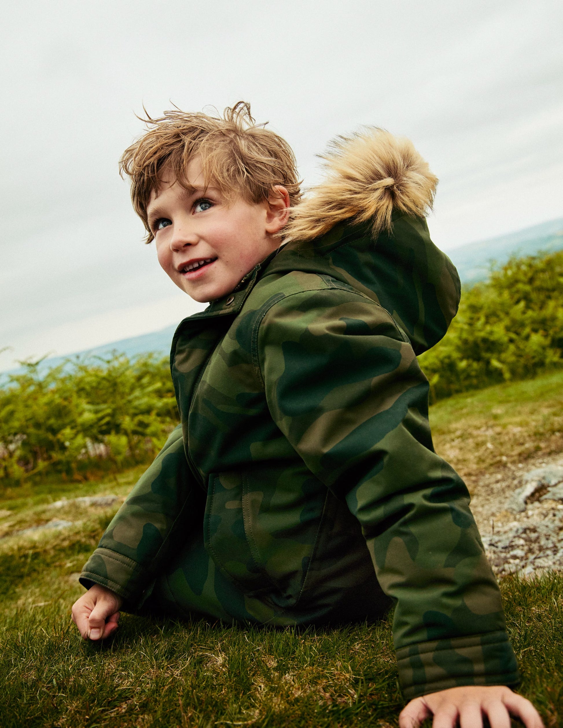 Authentic Waterproof Parka-Tonal Green Camo-7