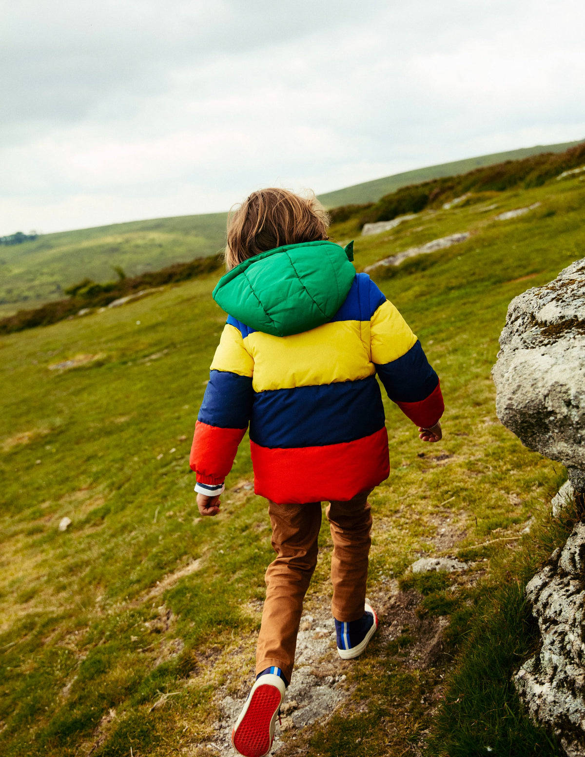 2-in-1 Puffer Coat-Multi Stripe - Image 7