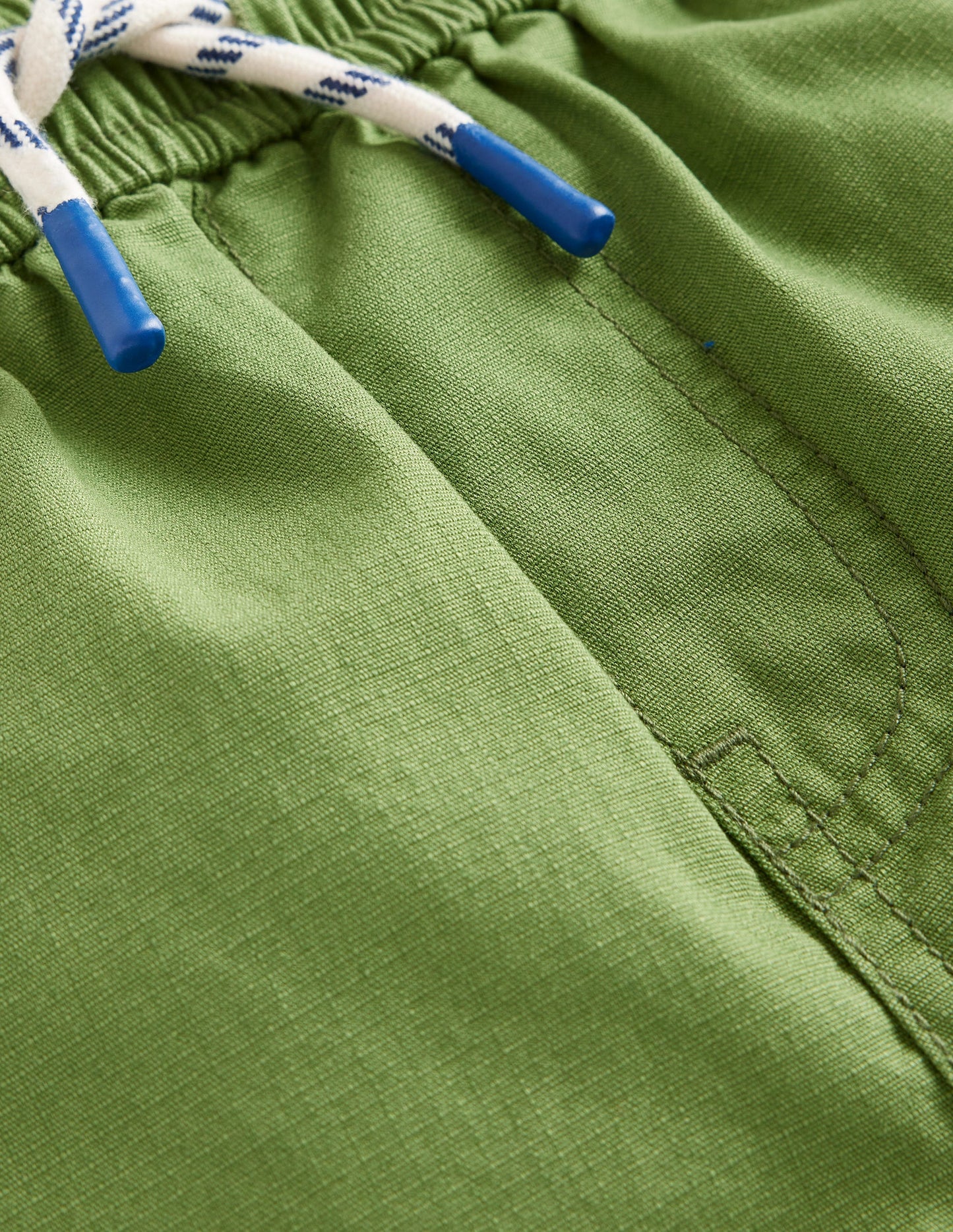 Pull-on Cargo Pants-Leaf Green