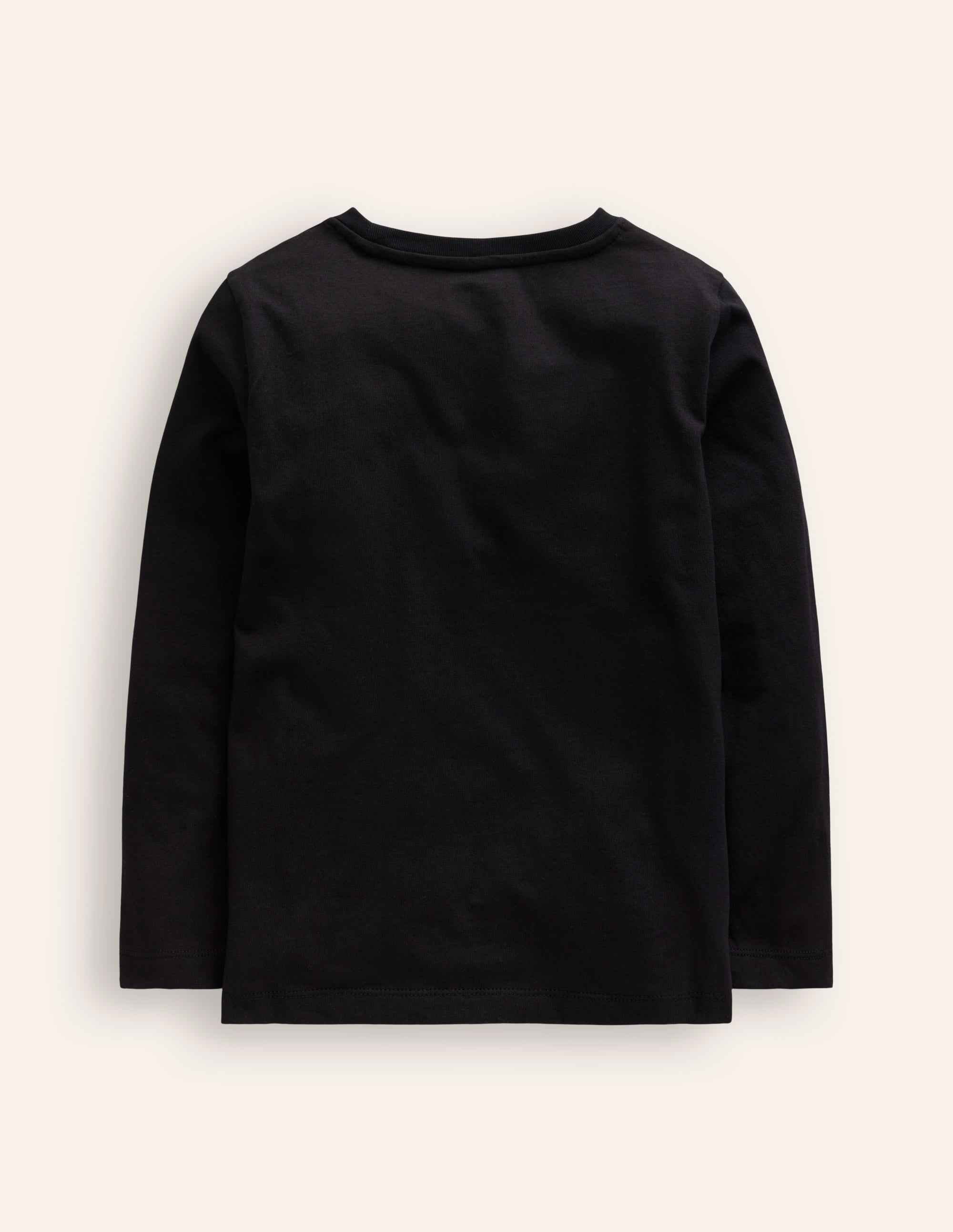 Lift-The-Flap T-shirt-Black Haunted House - Image 2