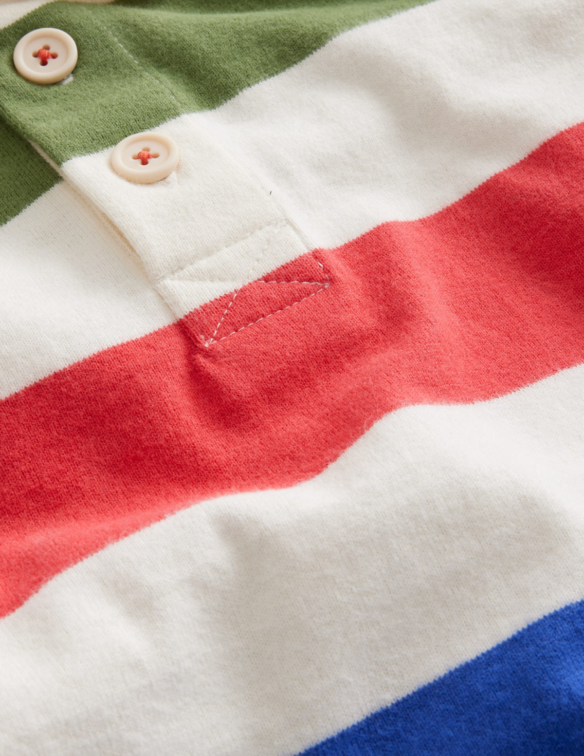 Classic Rugby Shirt-Rainbow Stripe - Image 3
