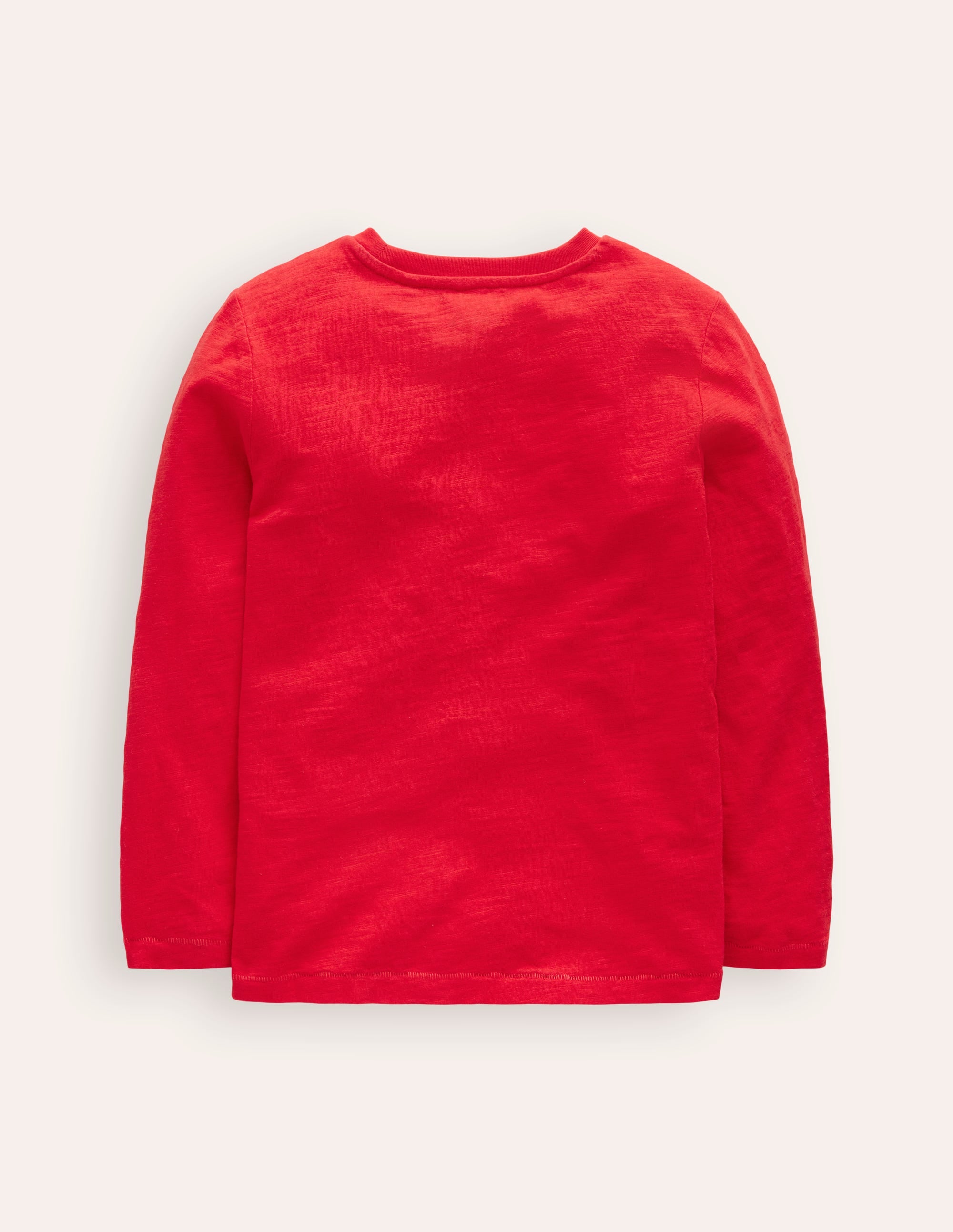 Everyday Long Sleeve T-Shirt-Poppy Red - Image 2