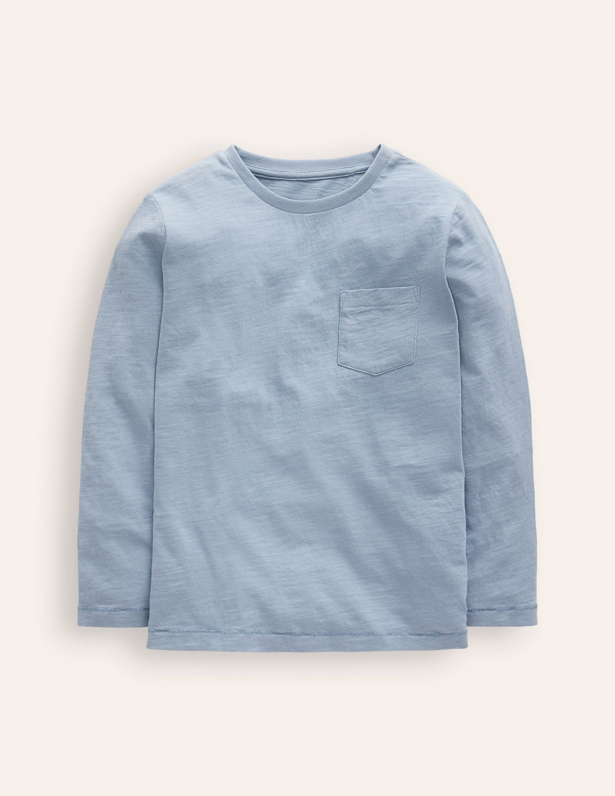 Everyday Long Sleeve T-Shirt-Pebble Blue - Image 1