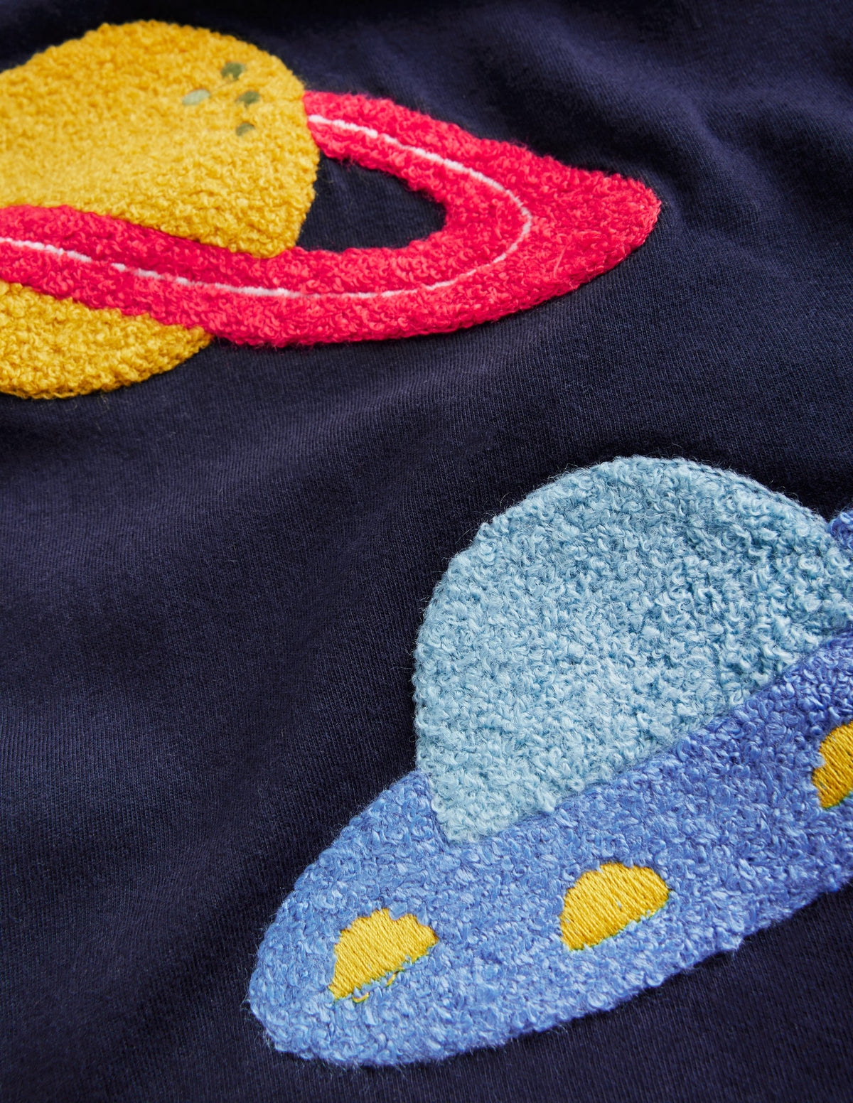 Boucle T-Shirt-College Navy Planets - Image 3