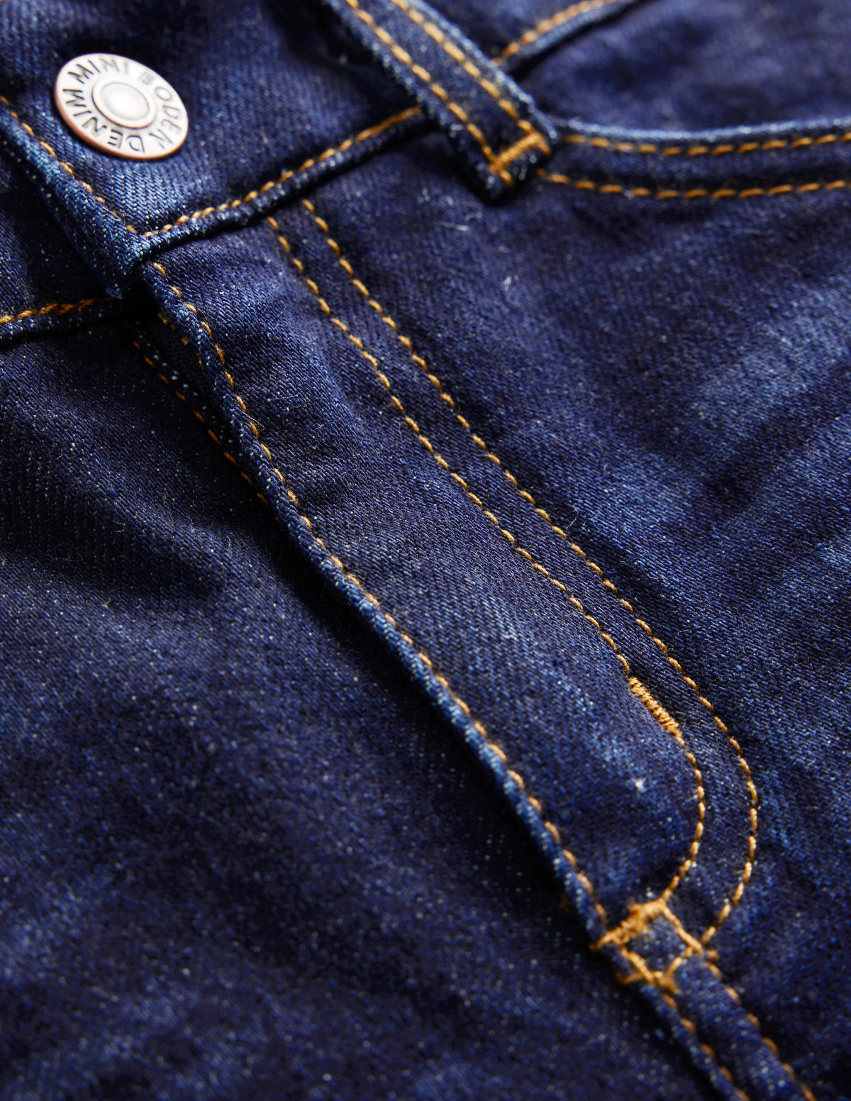 Everyday Straight Jeans-Dark Wash Denim - Image 3
