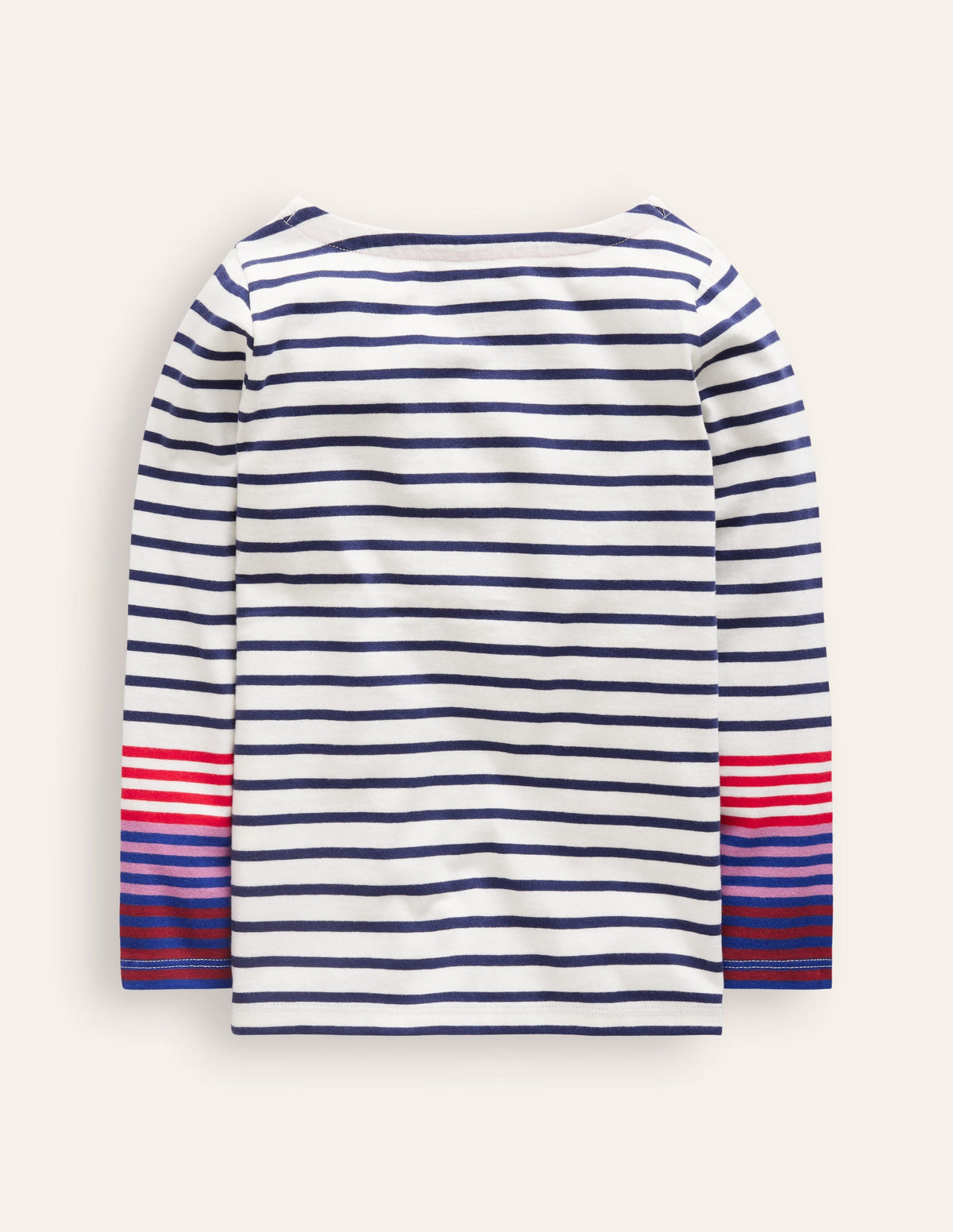Ella Breton-Navy/ Pink Cuff - Image 2