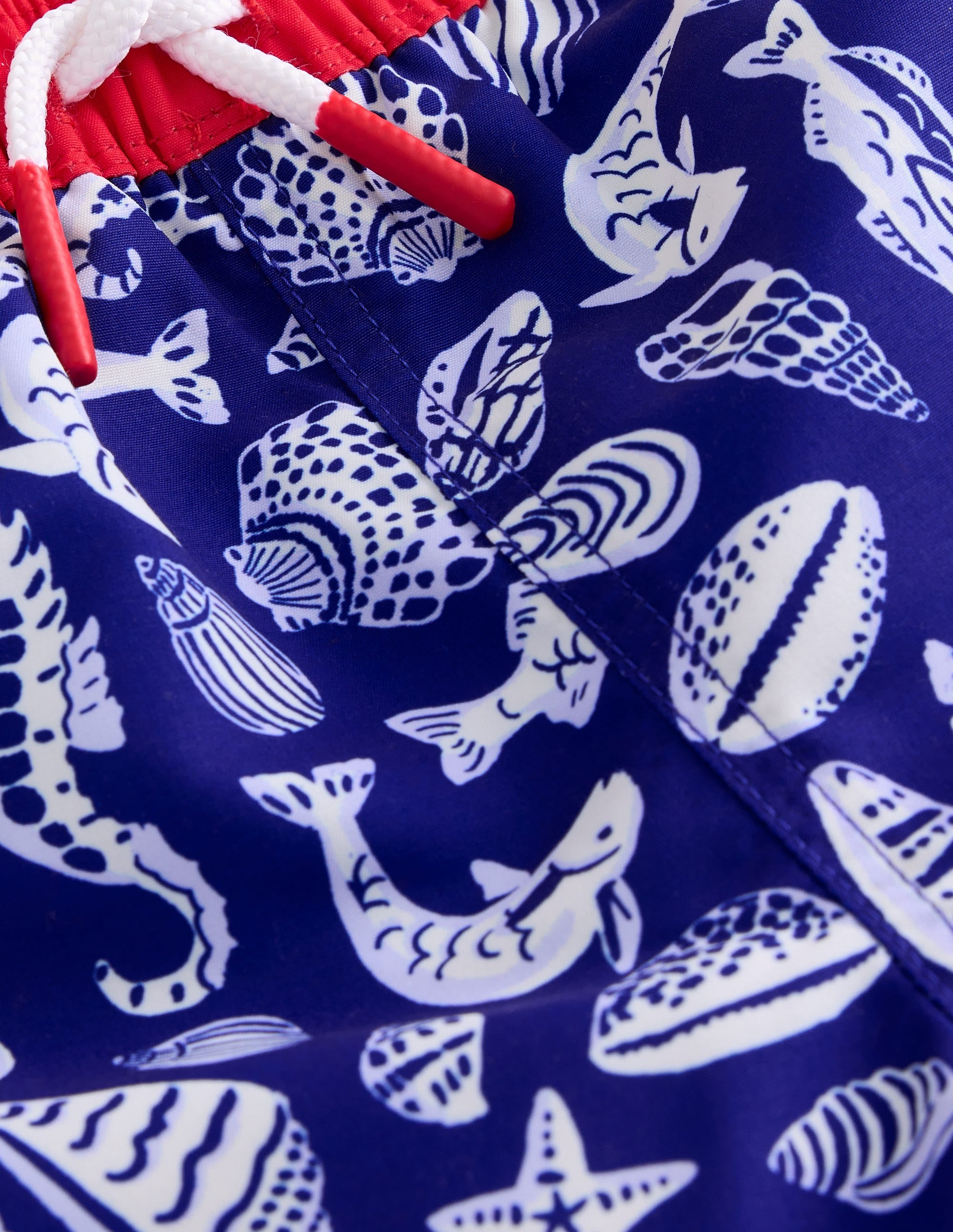 Swim Shorts-Sapphire Blue Seashore - Image 3