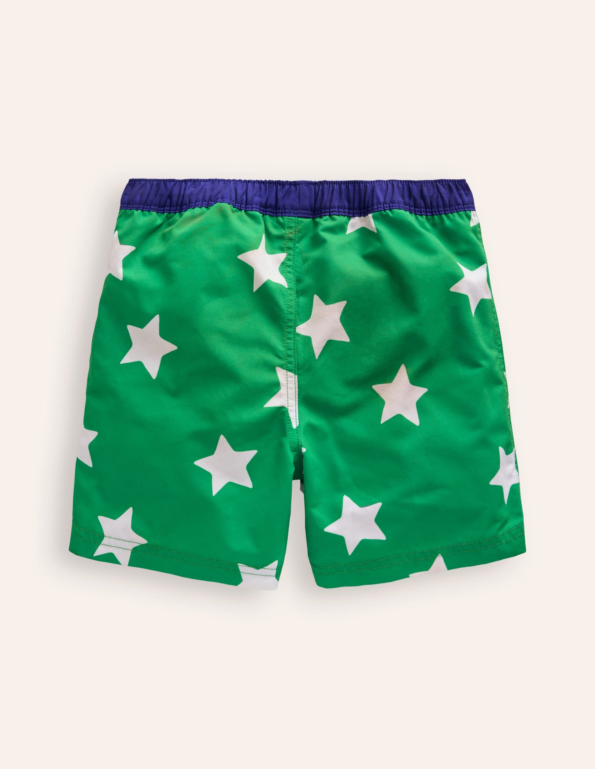 Swim Shorts-Sapling Green Star-2