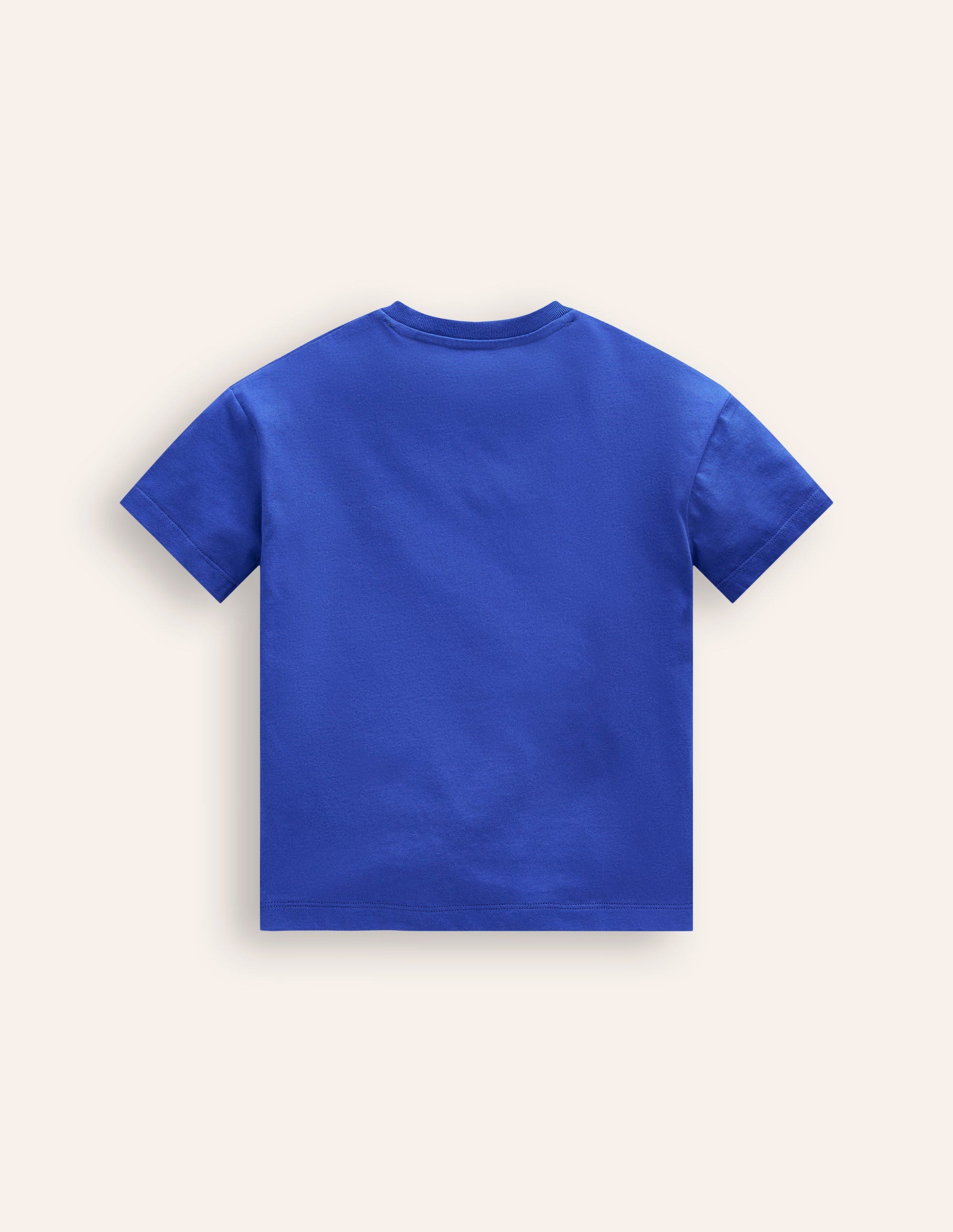 Funny Logo T-shirt-Brilliant Blue-2