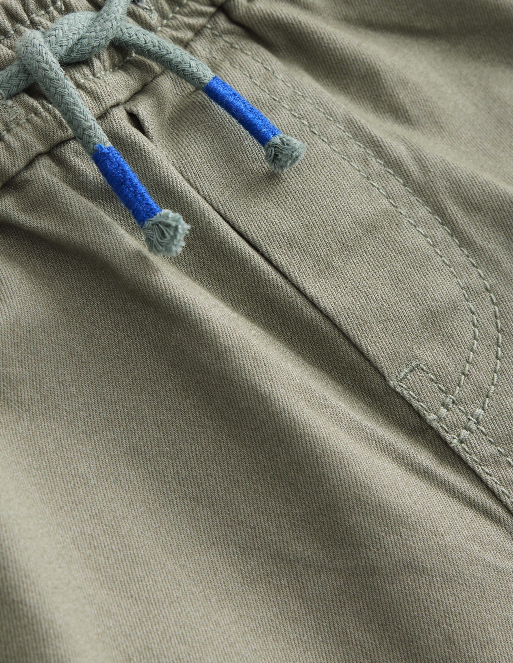 Relaxed Slim Pull-on Pants-Pottery Green - Image 3