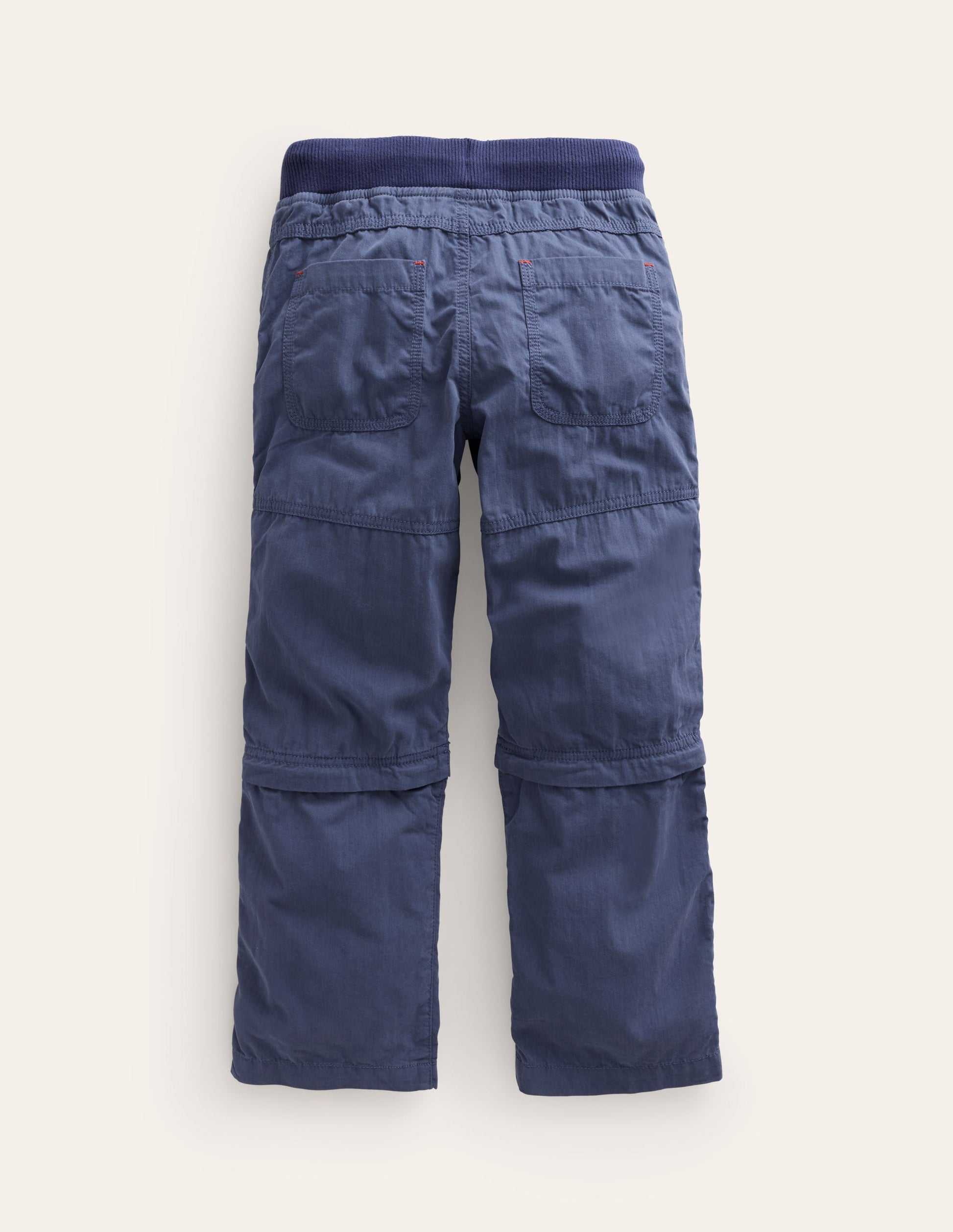Zip-off Techno Pants-Robot Blue-2