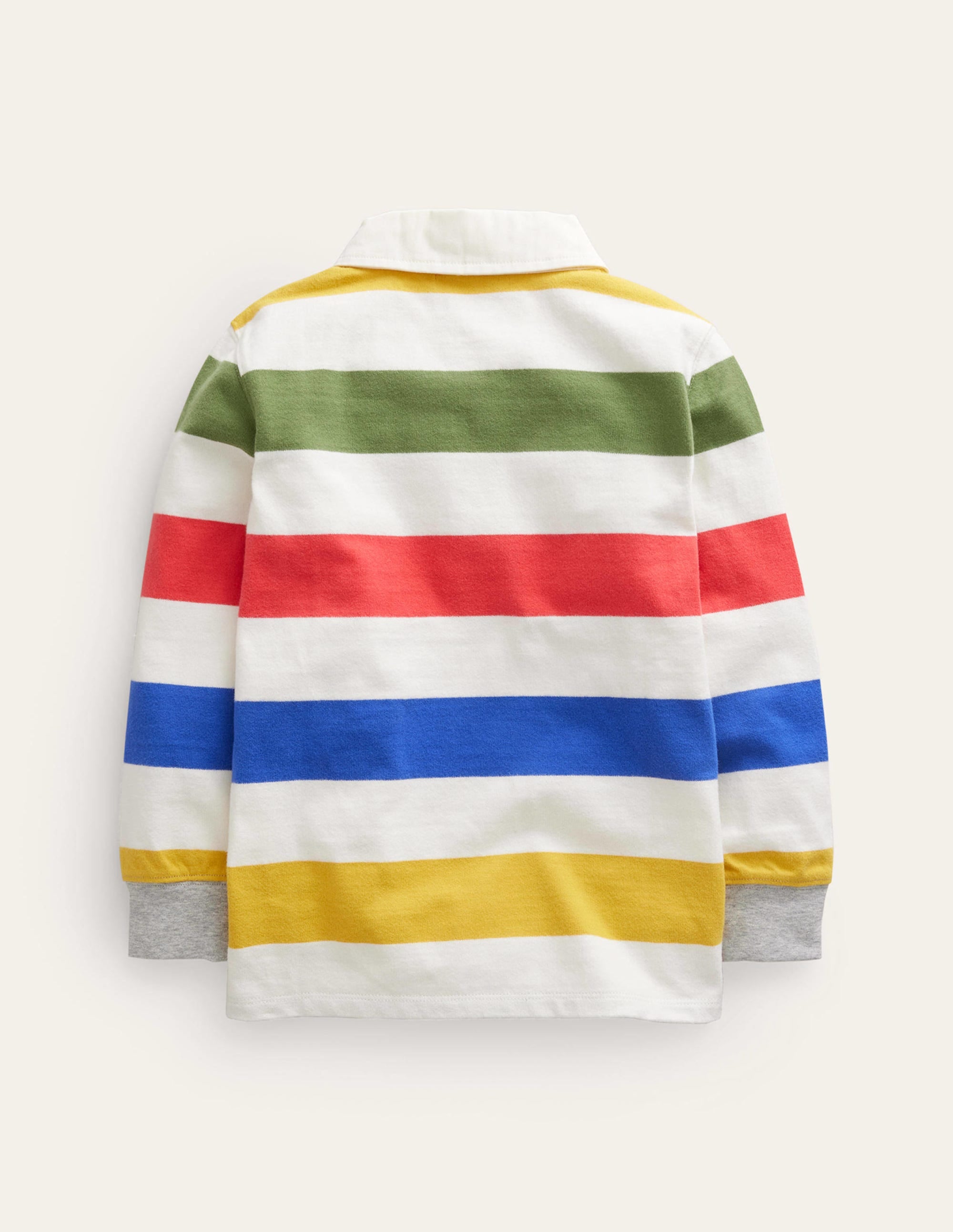 Classic Rugby Shirt-Jam/Blue Heron/Lemon/Safari - Image 2