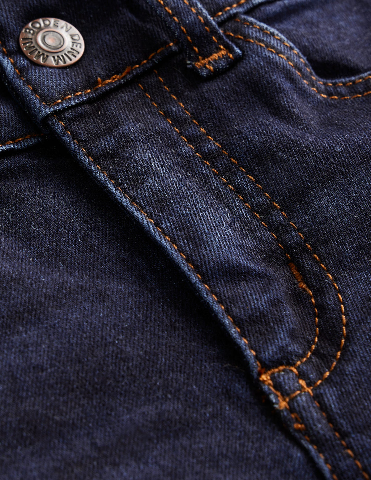 Dark Vintage Denim Slim Leg Jeans-Dark Vintage - Image 3