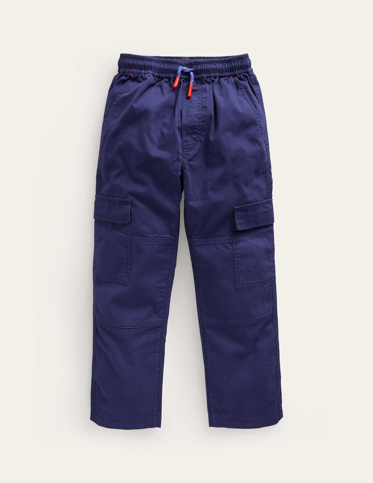 Cargo Pull-on Pants-College Navy-1
