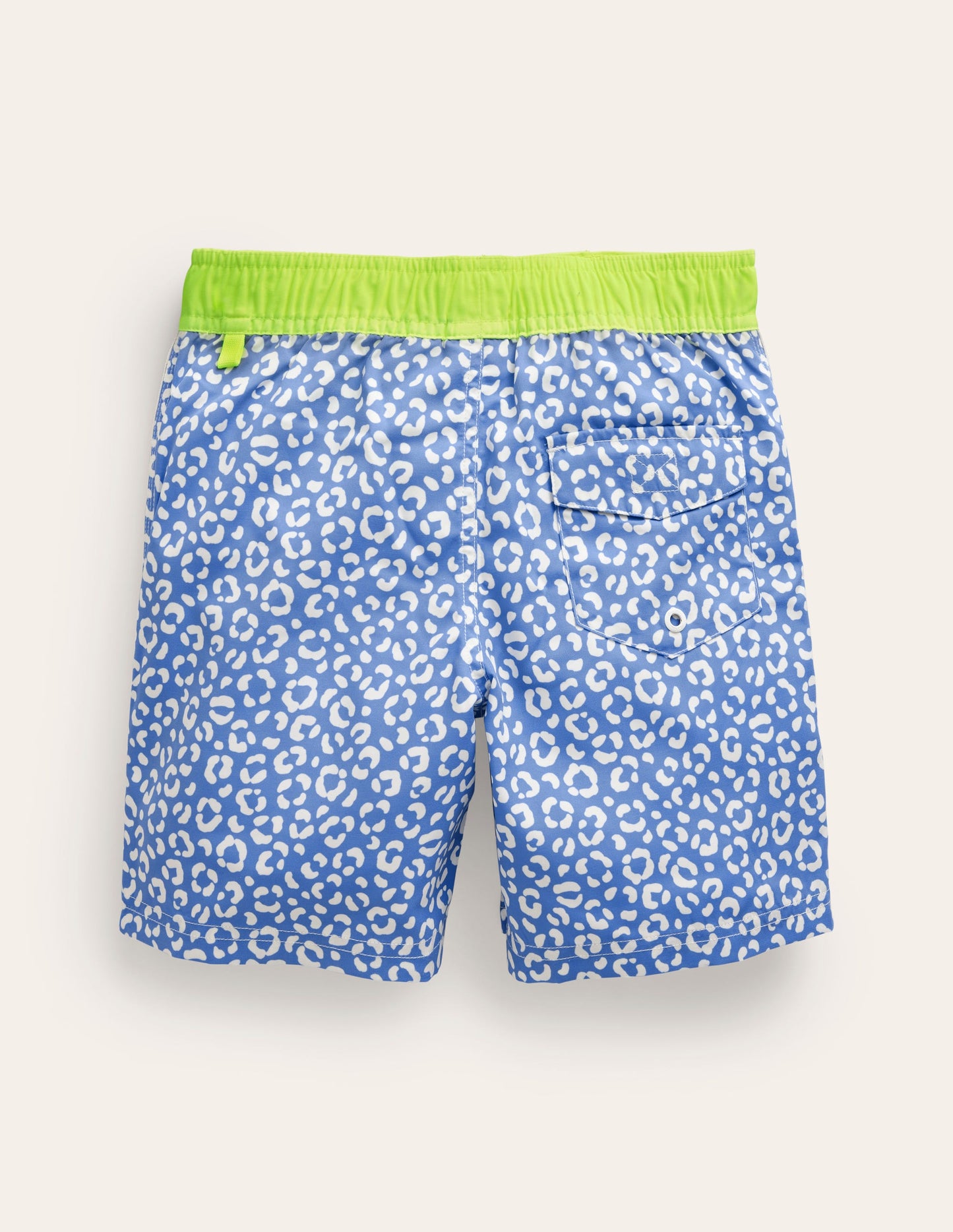 Board Shorts-Blue Leopard