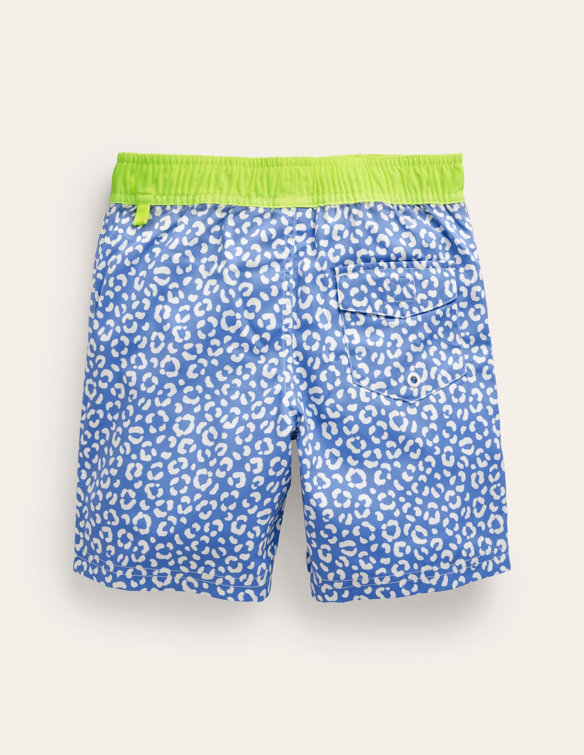 Board Shorts-Blue Leopard - Image 2