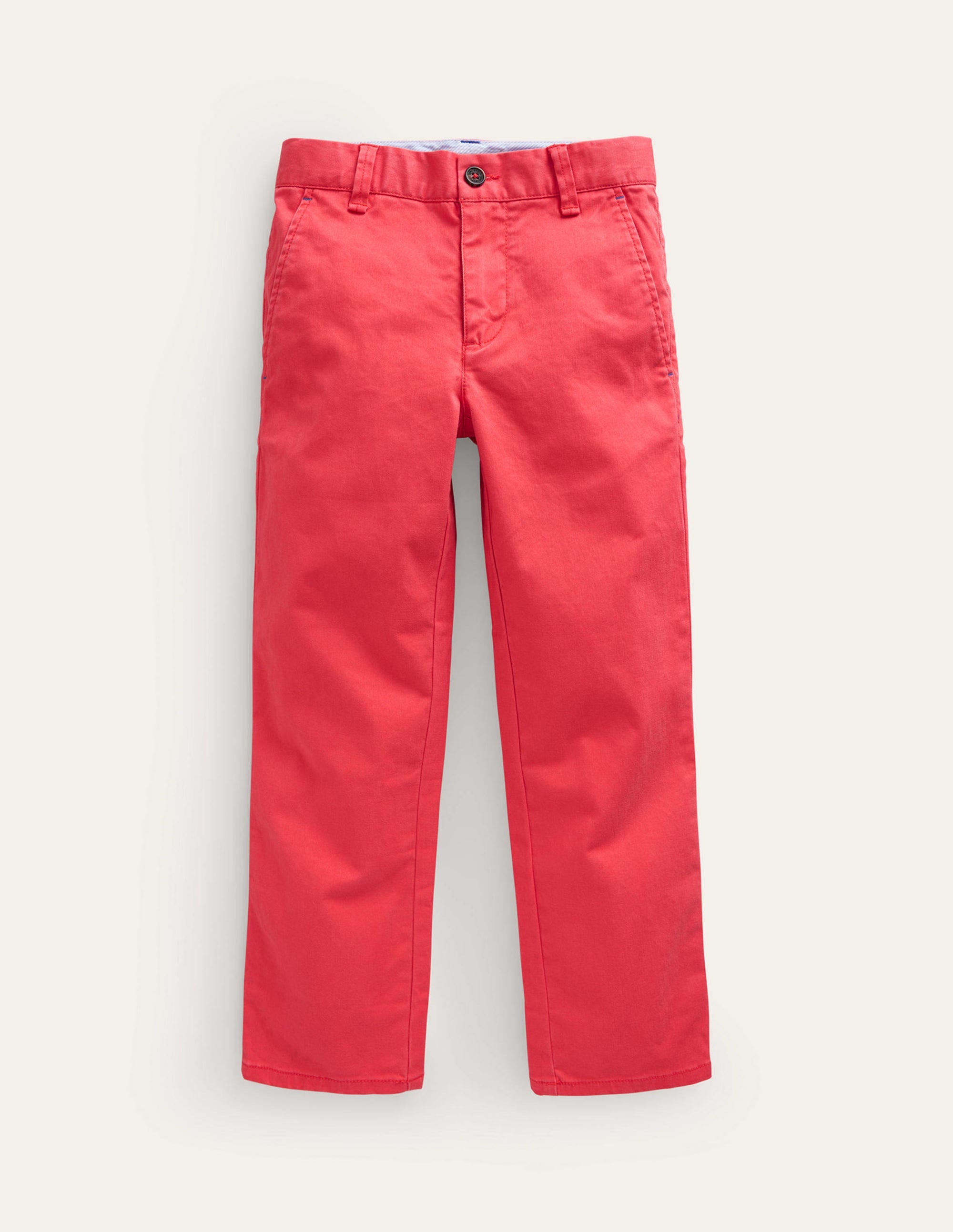 Chino Stretch Pants-Jam Red - Image 1