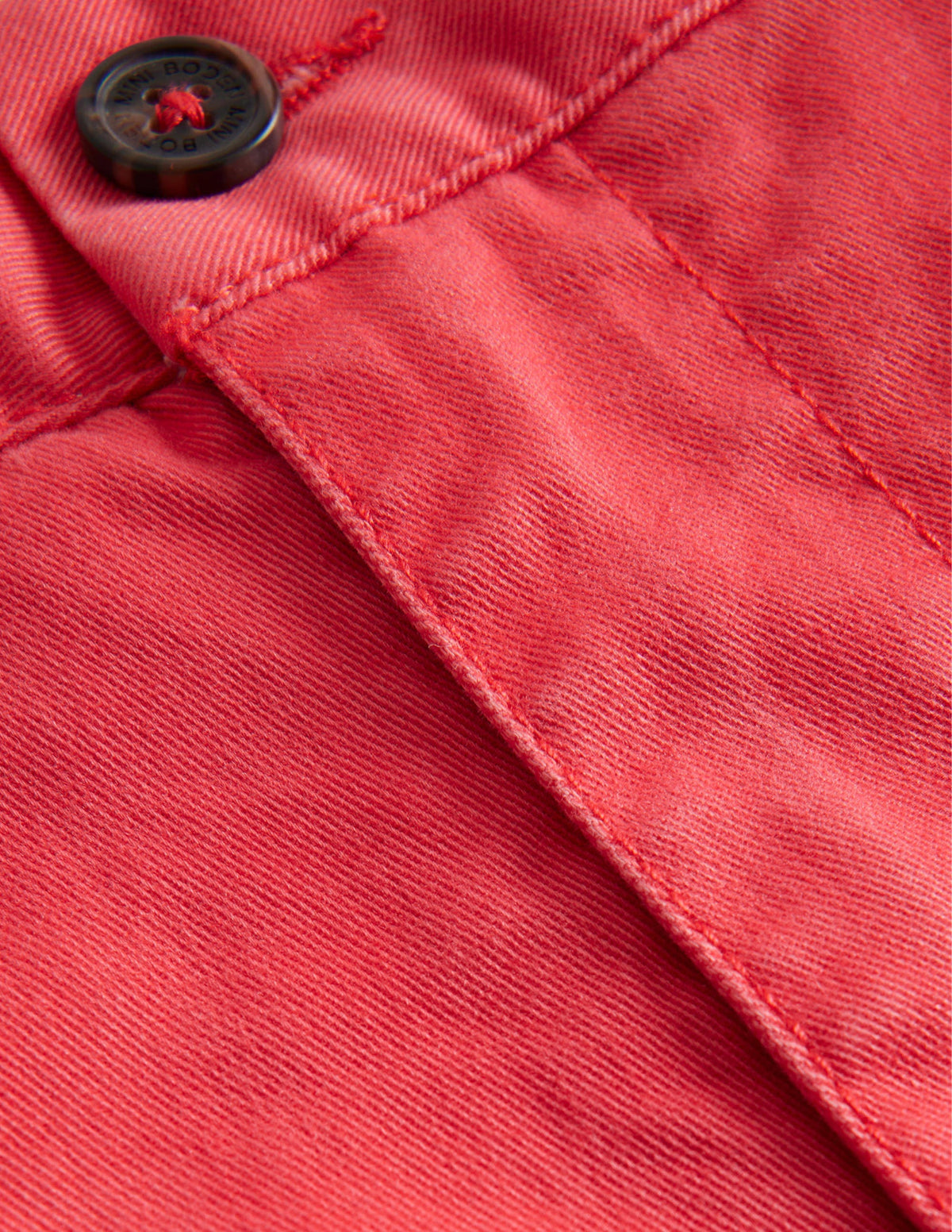 Chino Stretch Pants-Jam Red-3