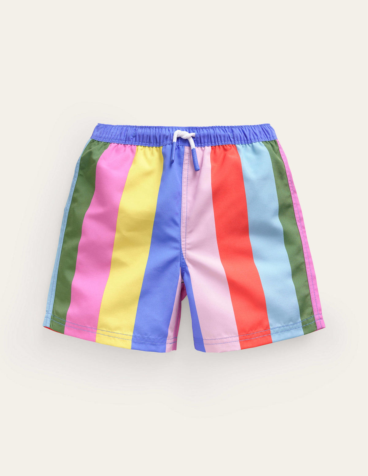 Swim Shorts-Soft Swim Multistripe - Image 1