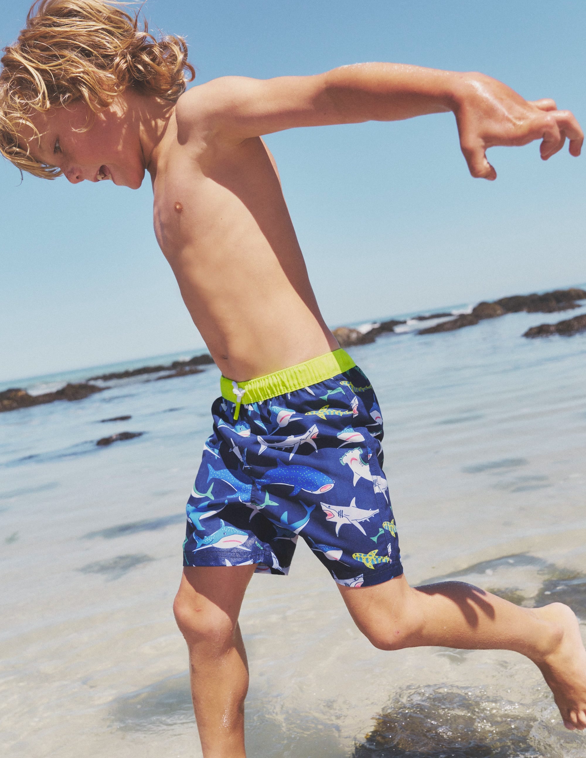 Swim Shorts-Multi Sharks - Image 4