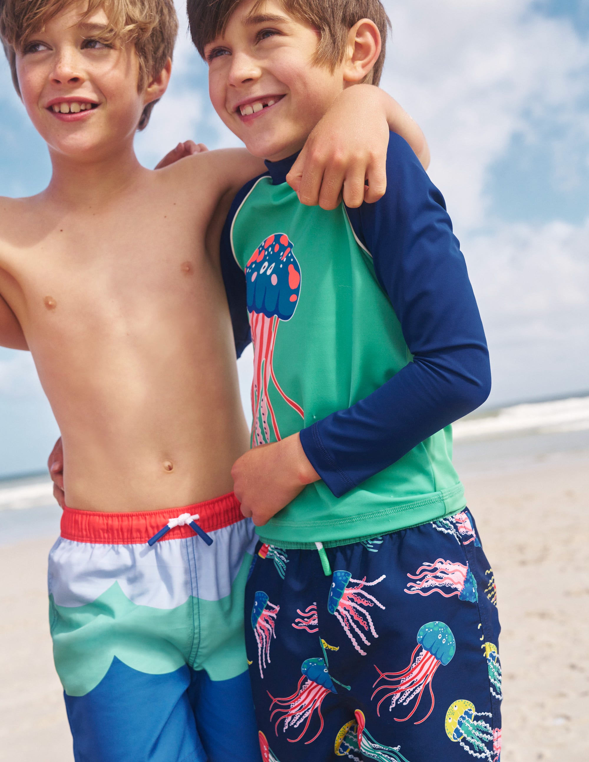 Swim Shorts-Multi Jellyfish - Image 4